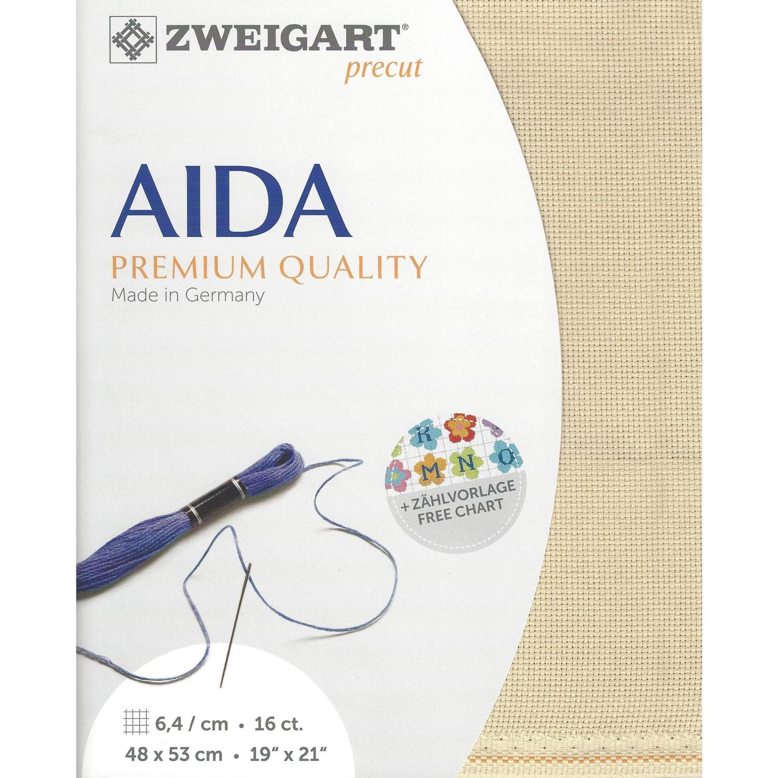 Zweigart® Aida 16 Count Precut Fabric