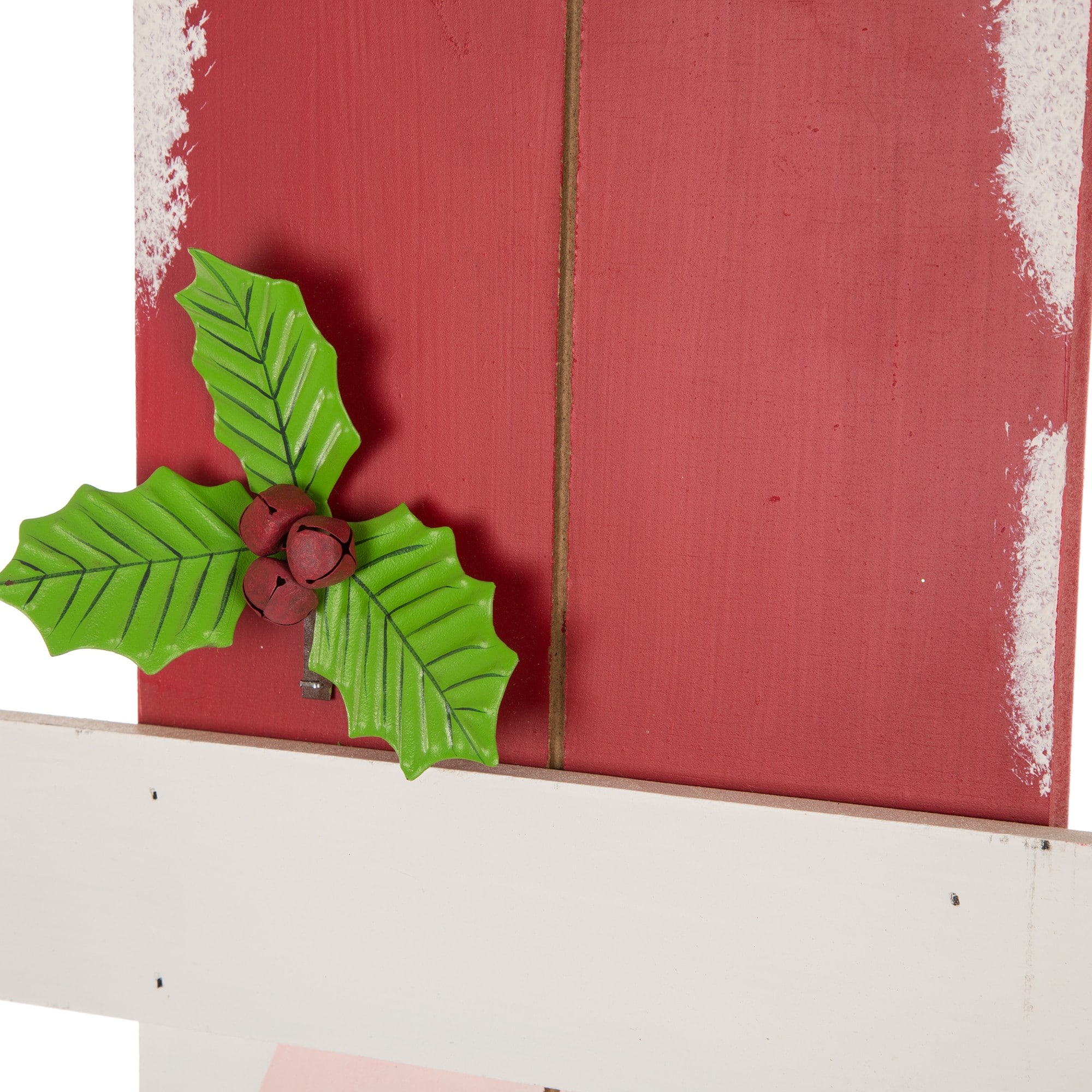 Glitzhome® 3.5ft. Wooden Believe Santa Porch Sign