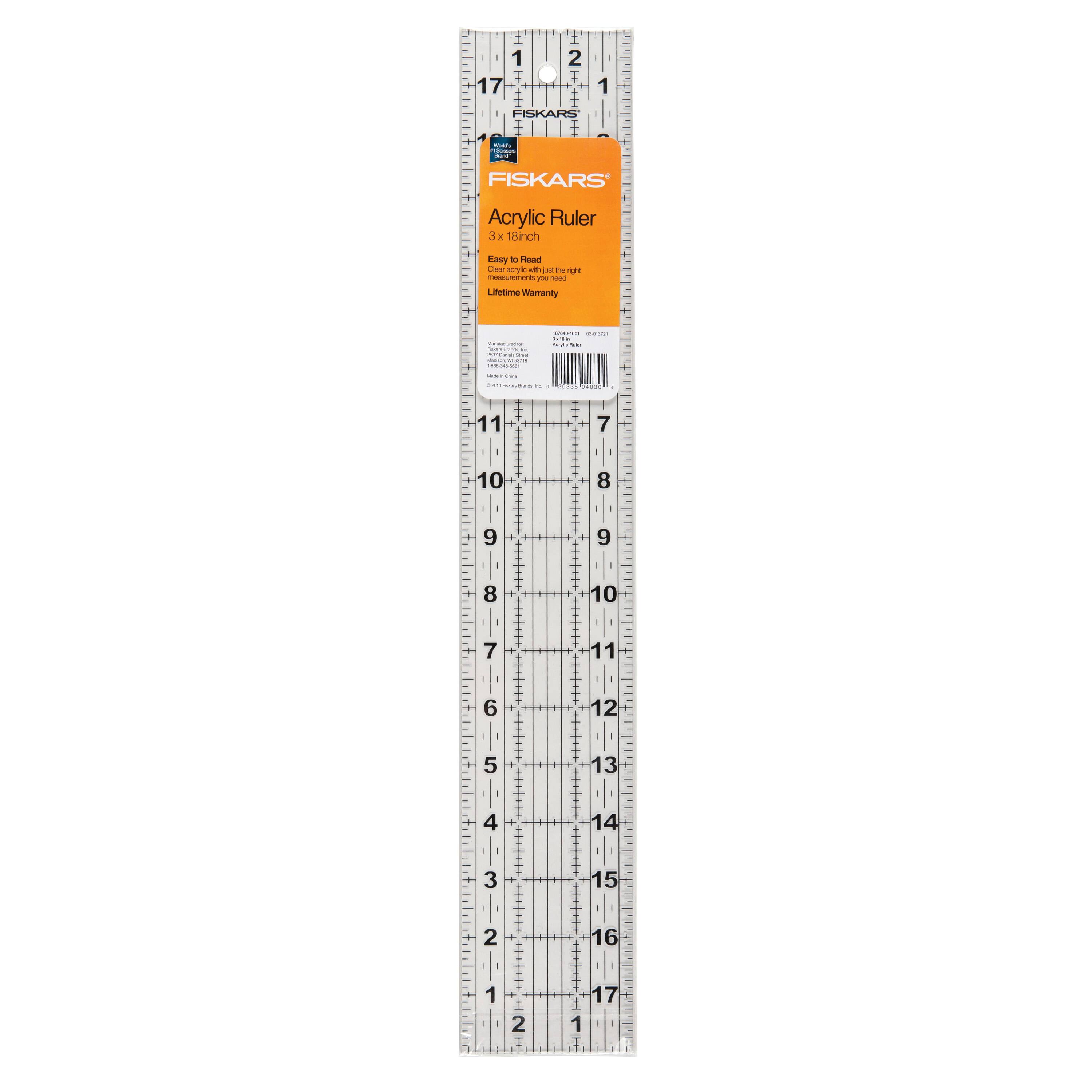 Fiskars® Acrylic Ruler
