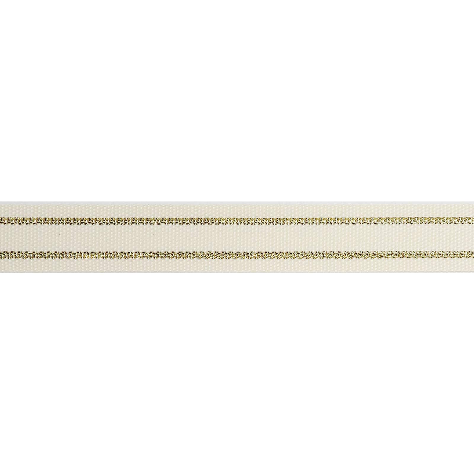5/8&#x22; x 5yd. Ticking Striped Grosgrain Ribbon by Celebrate It&#x2122;