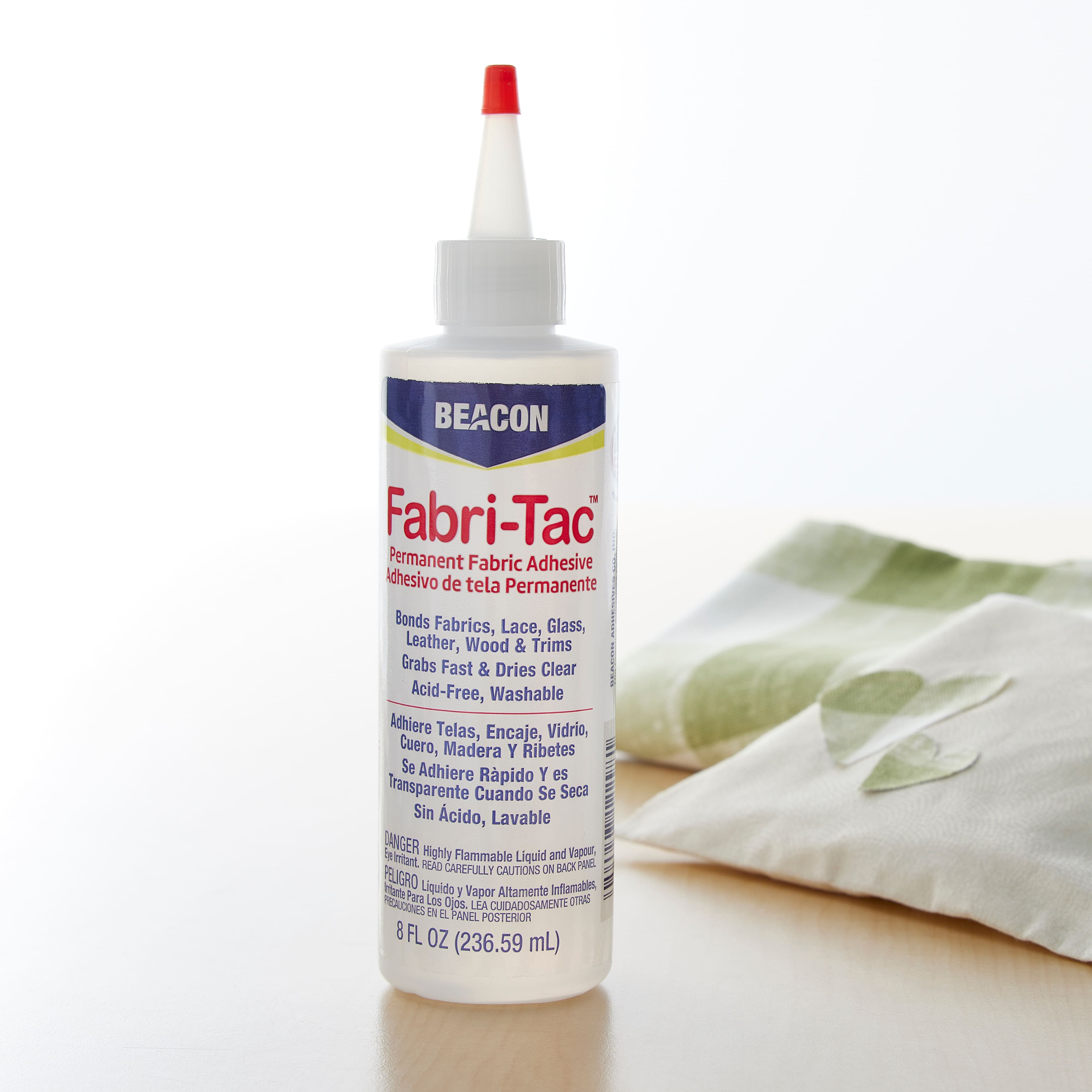 Beacon 8oz Fabric-Tac Adhesive - Glue - Adhesives - Notions