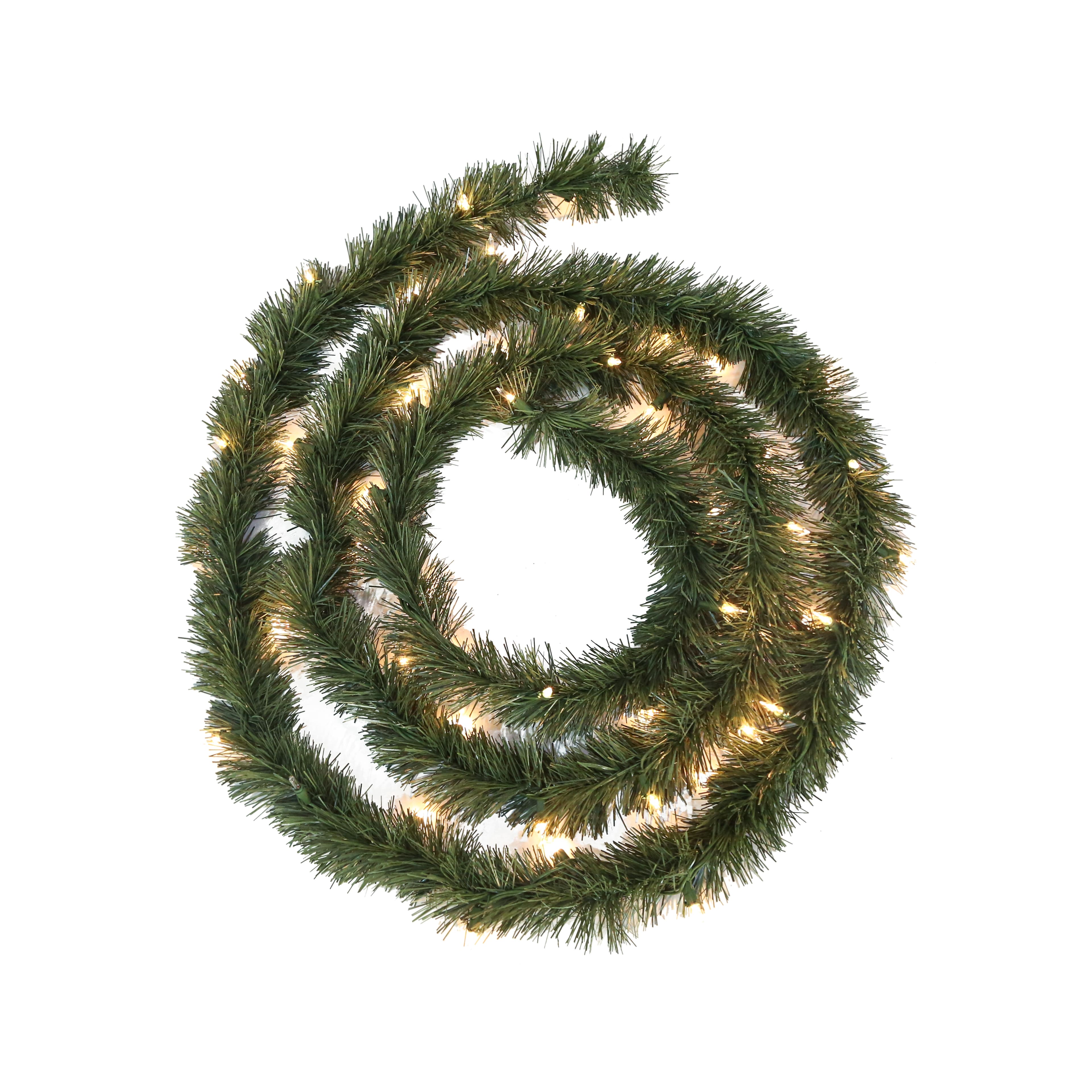 12ft. Pre-Lit Soft Garland by Ashland&#xAE;