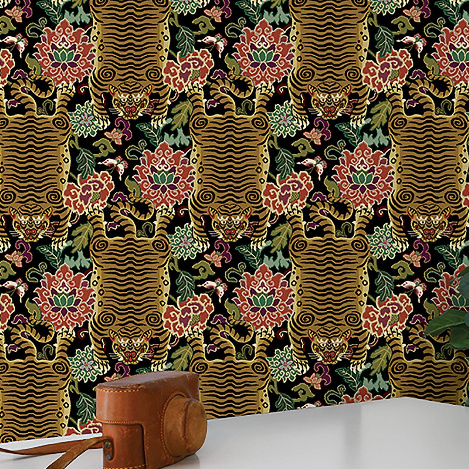 Surface Style Tiger Eye Peel &#x26; Stick Wallpaper