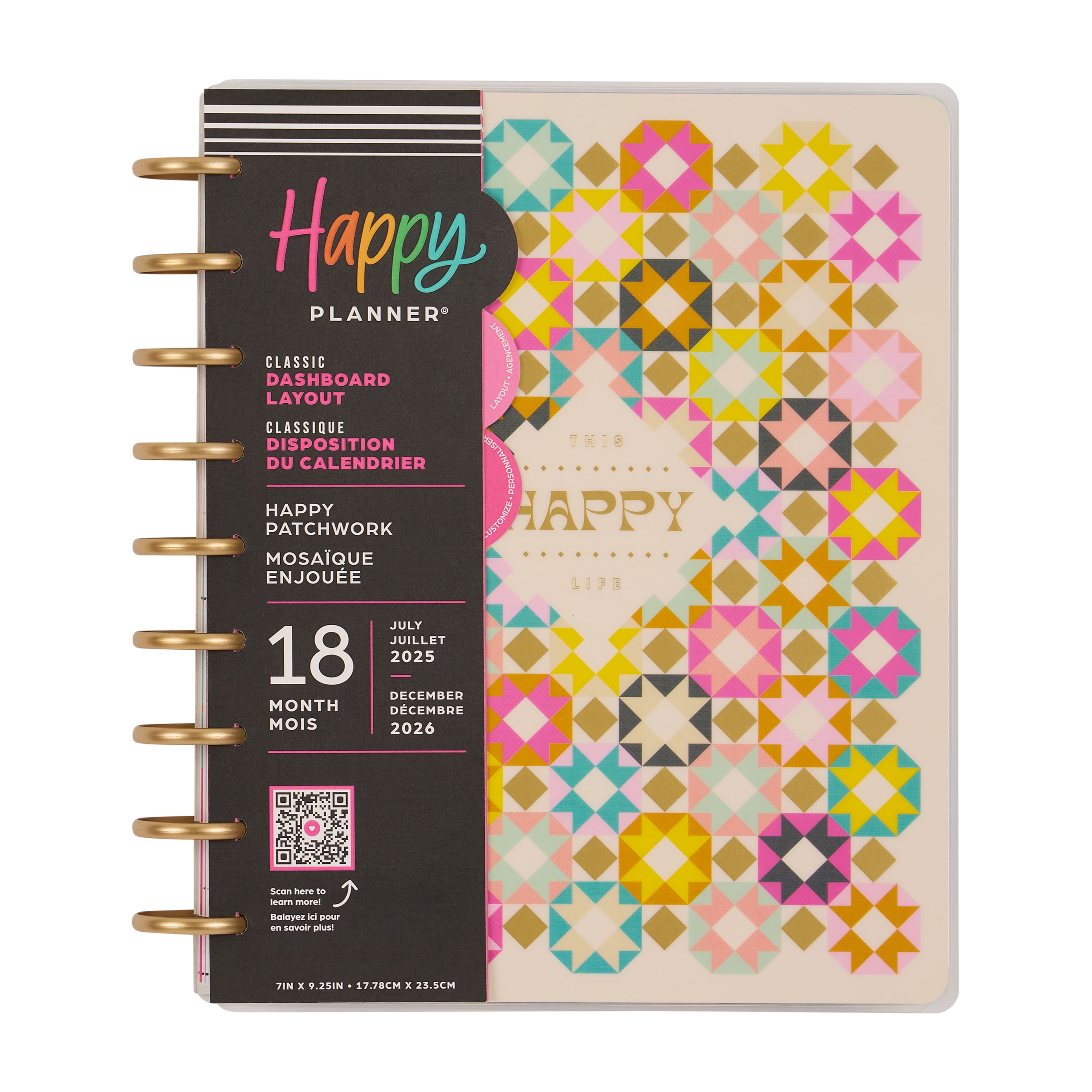 The Classic Happy Planner® Happy Patchwork