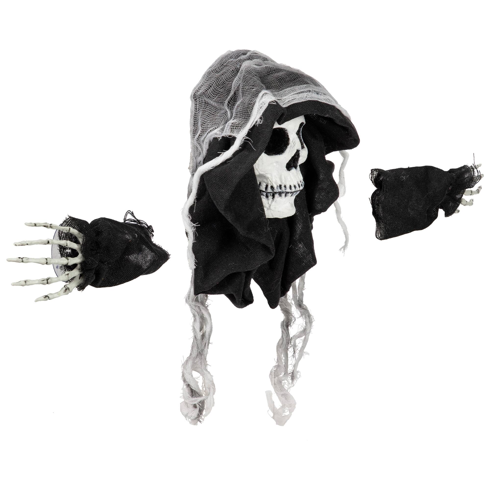 10" Spooky Skeleton 3D Halloween Window Decoration