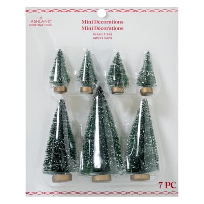 Mini Green Trees, 7ct. by Ashland® image