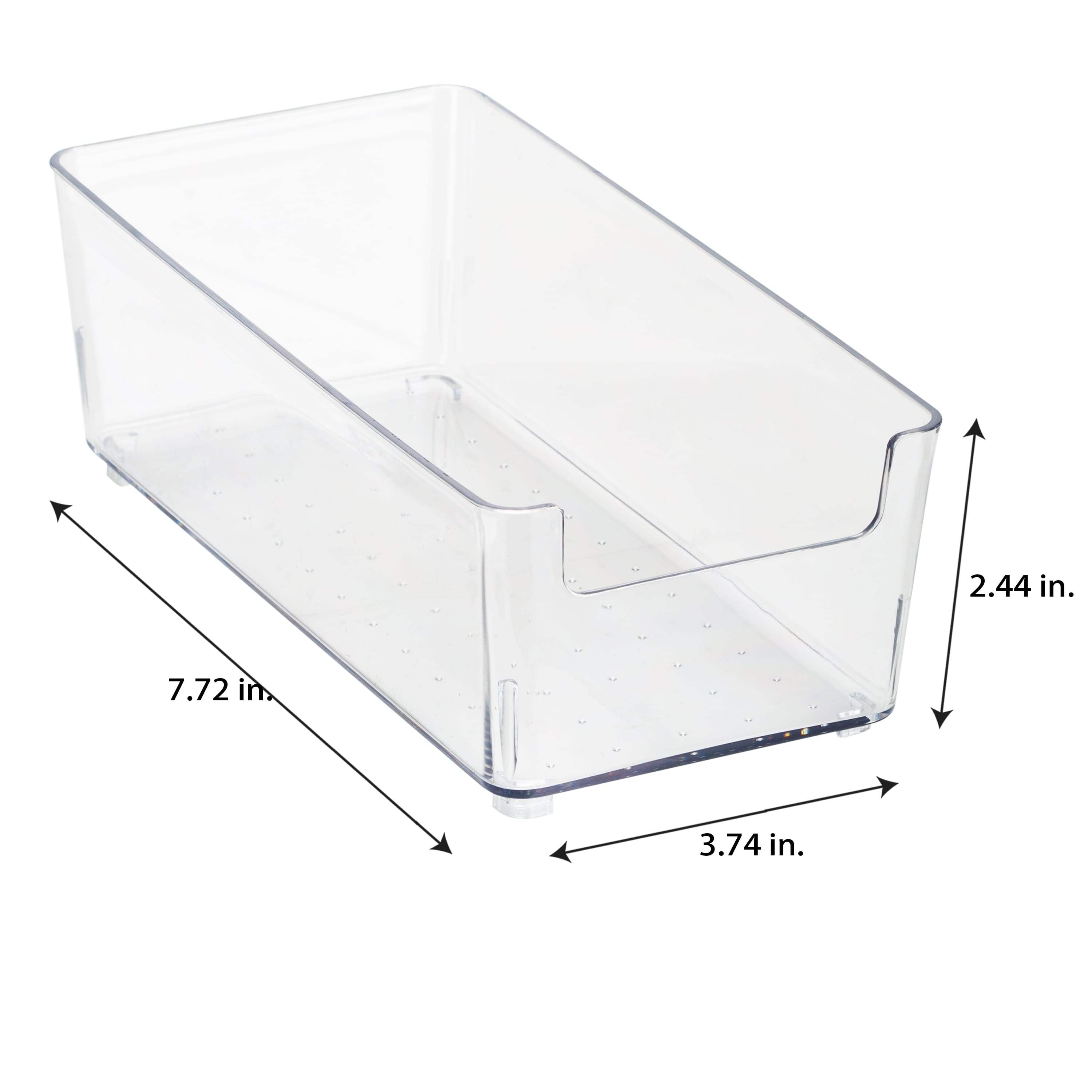 Simplify Small Rectangular Drawer Organizer Bins, 3ct.