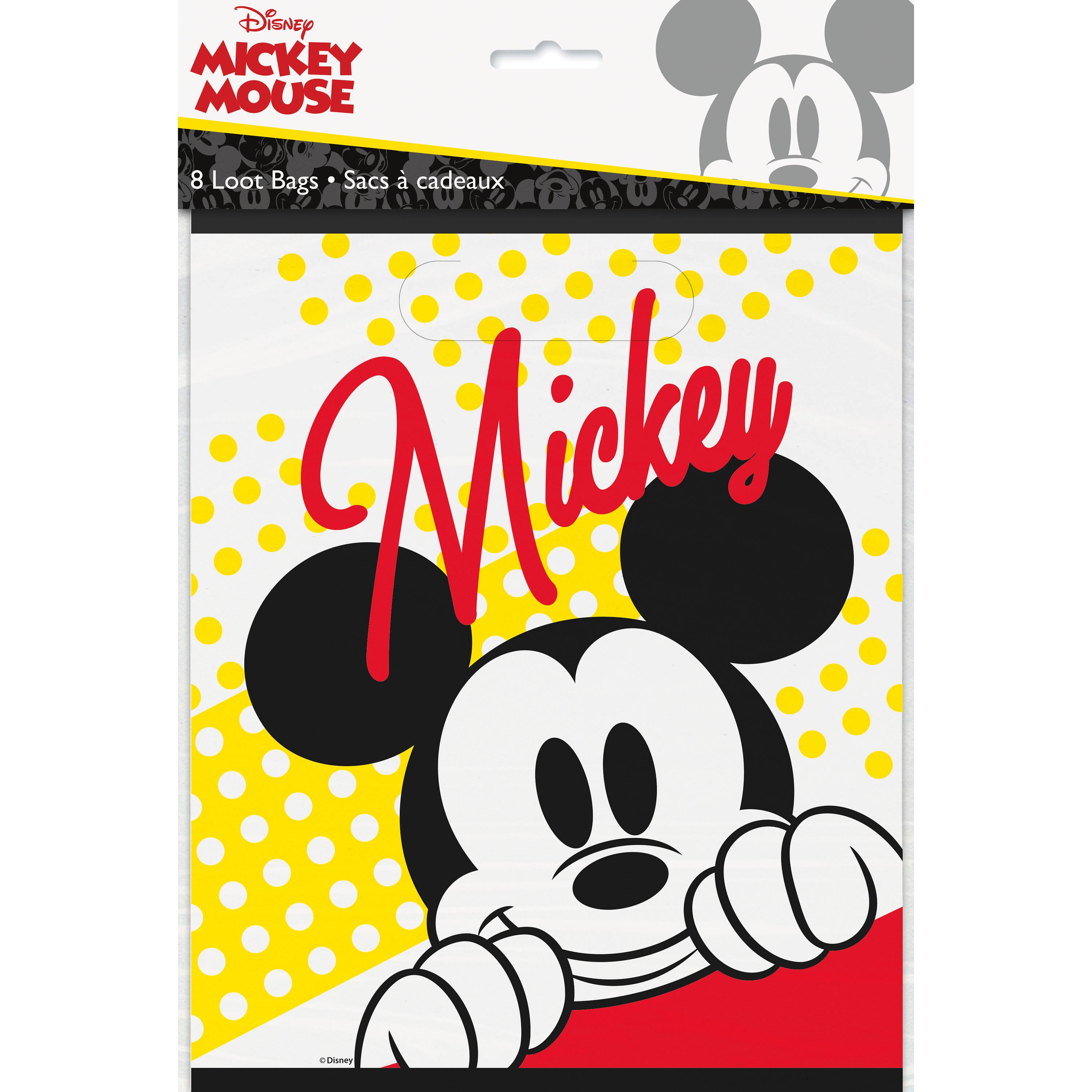 Mickey Mouse Favor Bags Mickey Mouse Party Supplies