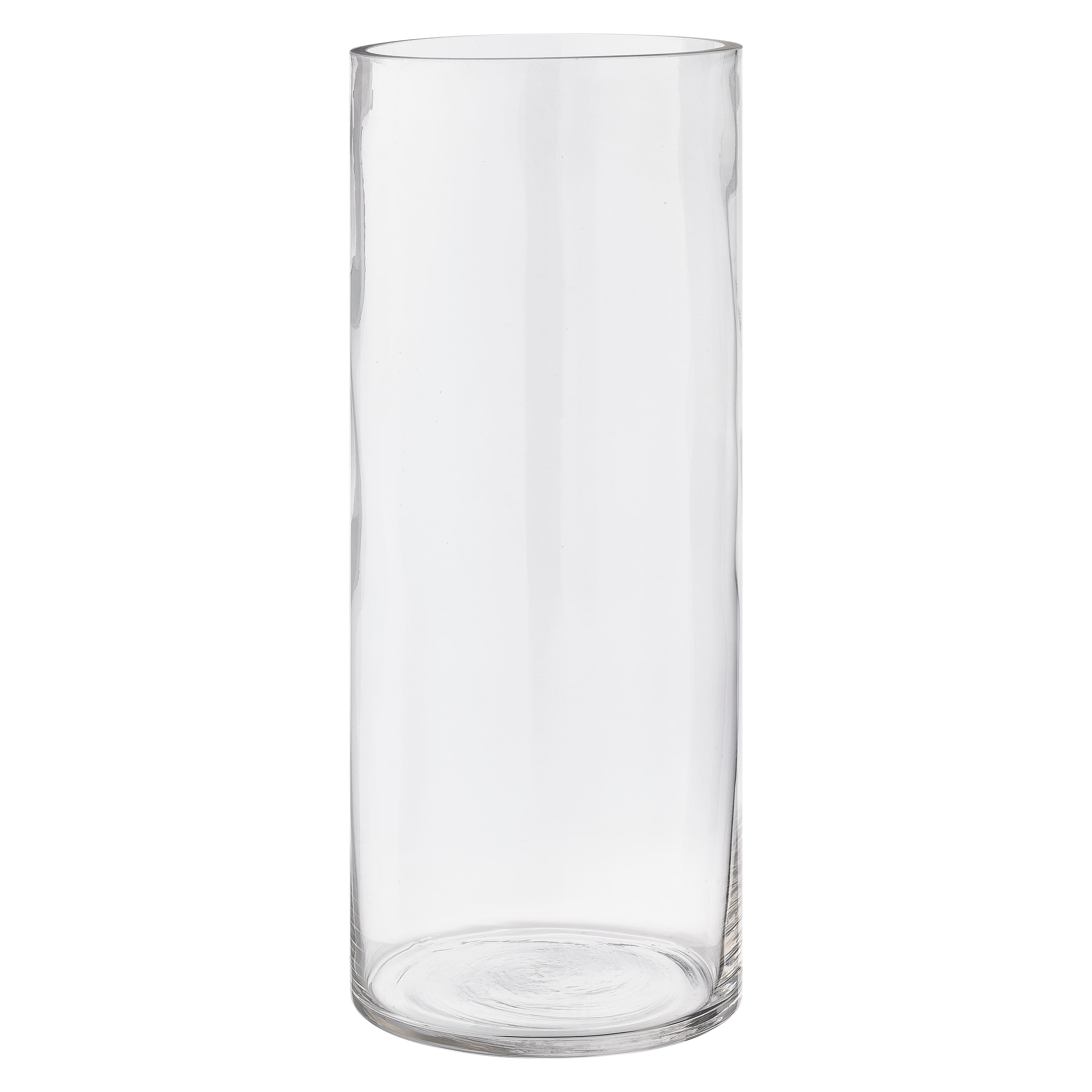 12&#x22; Clear Glass Cylinder Vase by Ashland&#xAE;