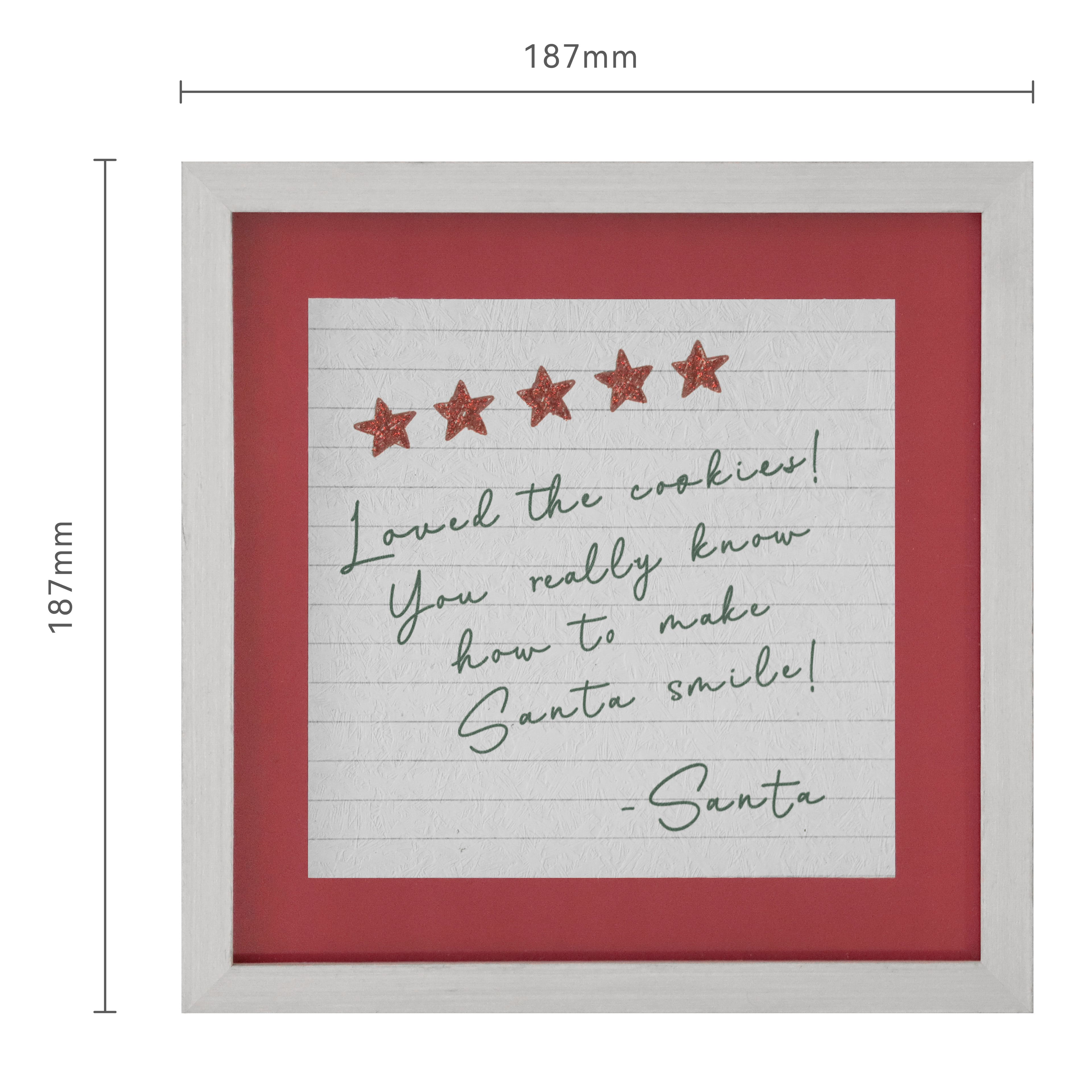 8&#x22; Santa&#x27;s Letter D&#xE9;cor Accent by Ashland&#xAE;