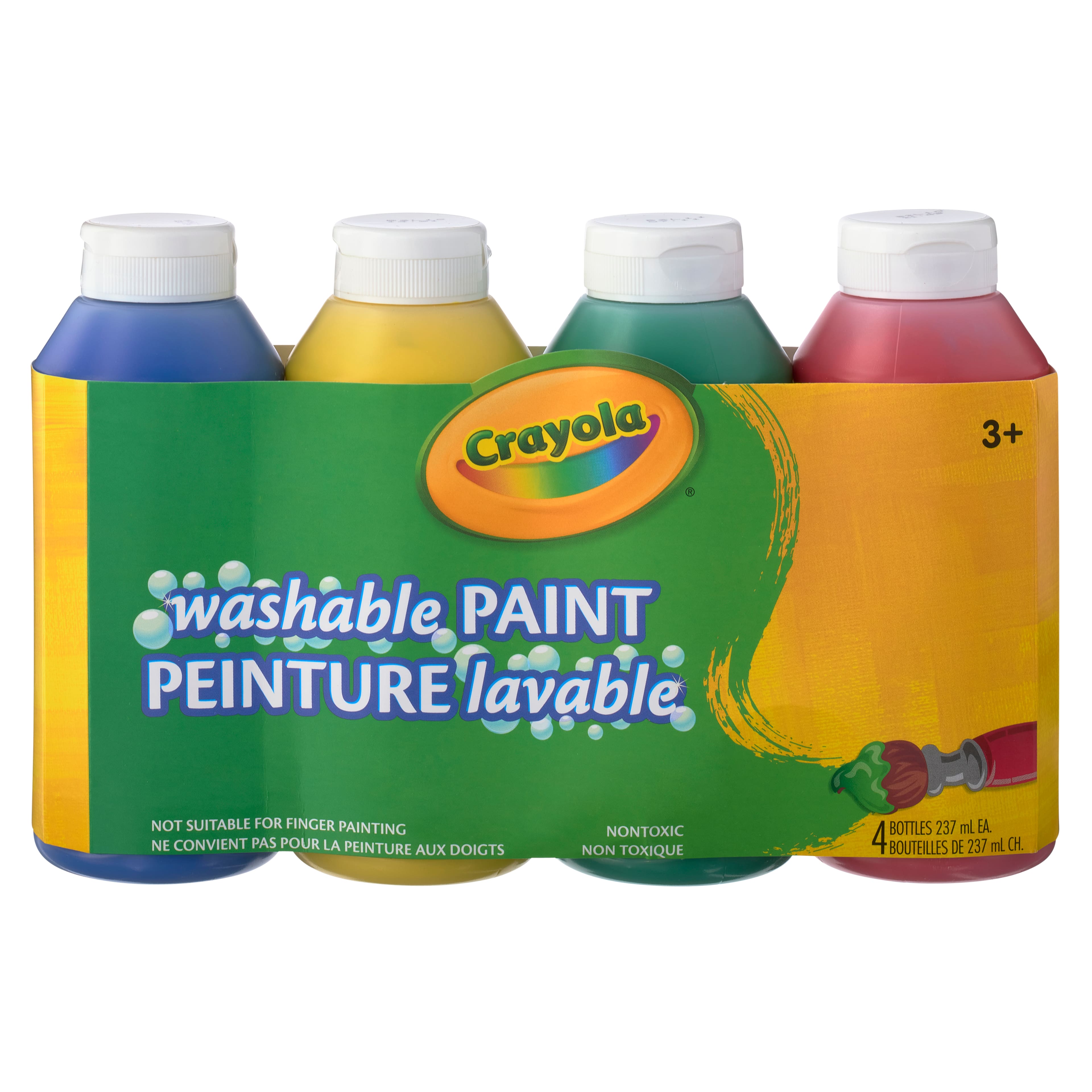 Ensemble de peinture Crayola lavable et anti-éclaboussures