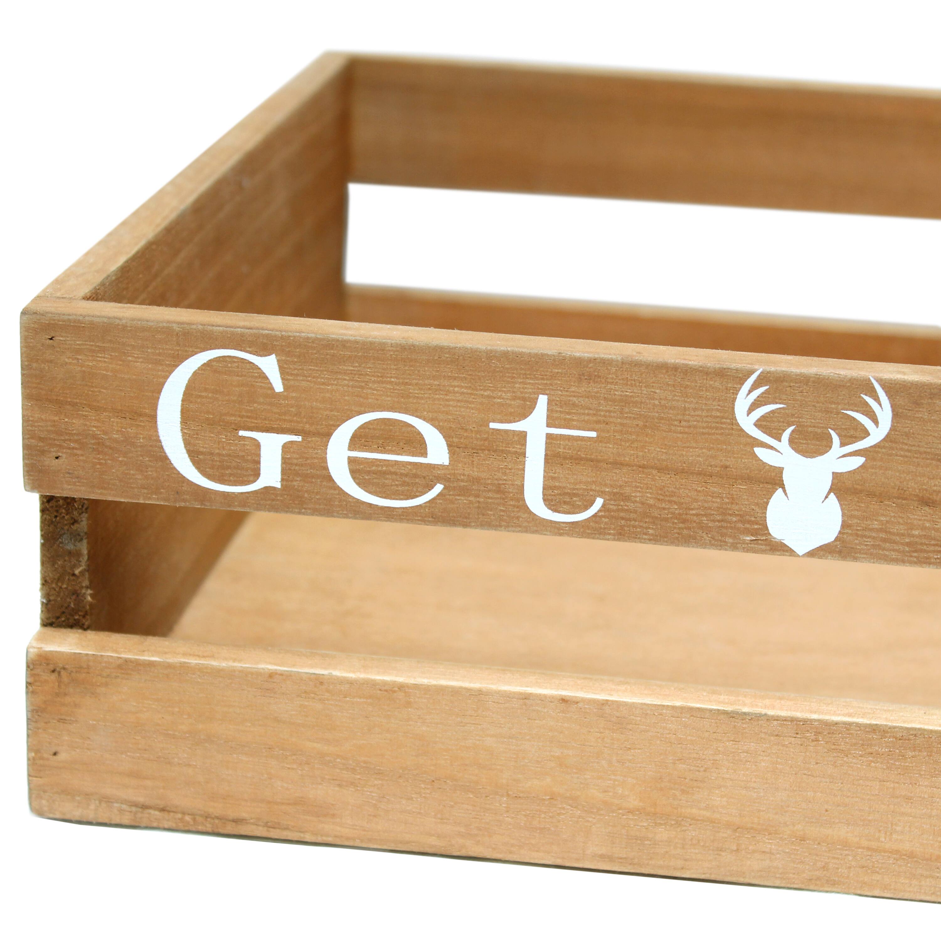 Elegant Designs Small Natural Rustic Towel Holder, Frame & Toilet Paper Holder Set