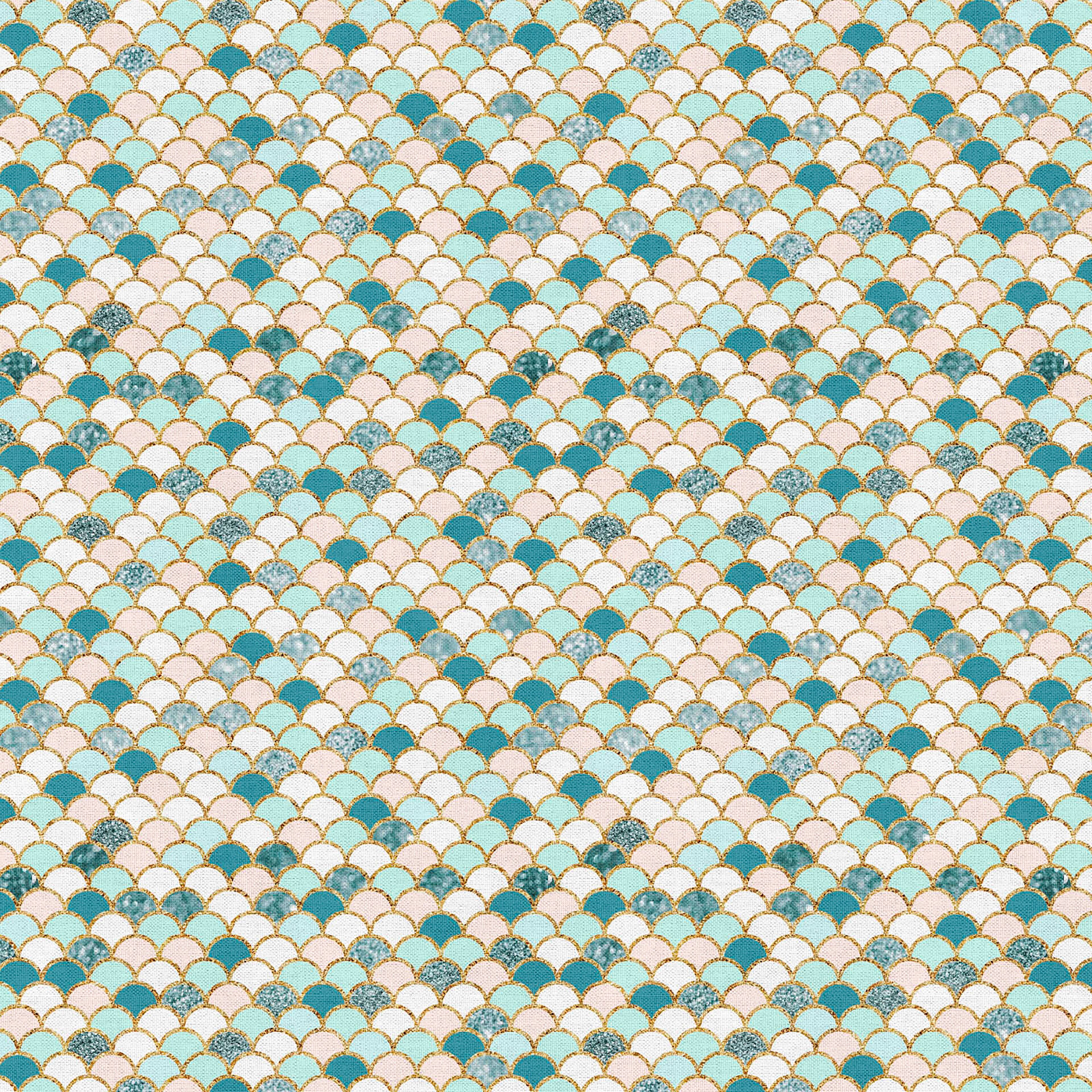 Fabric Editions Scallop Cotton Fabric