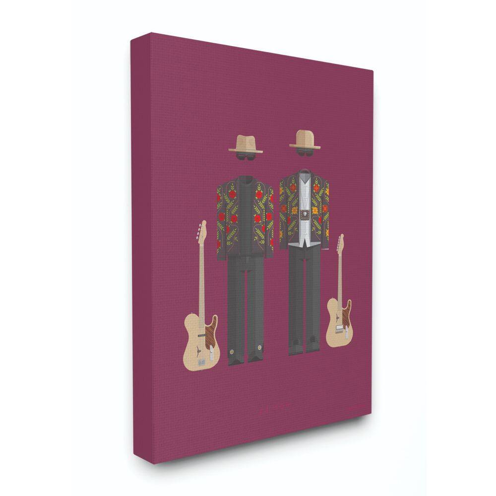 Stupell Industries ZZTop Fashion Design Canvas Wall Art