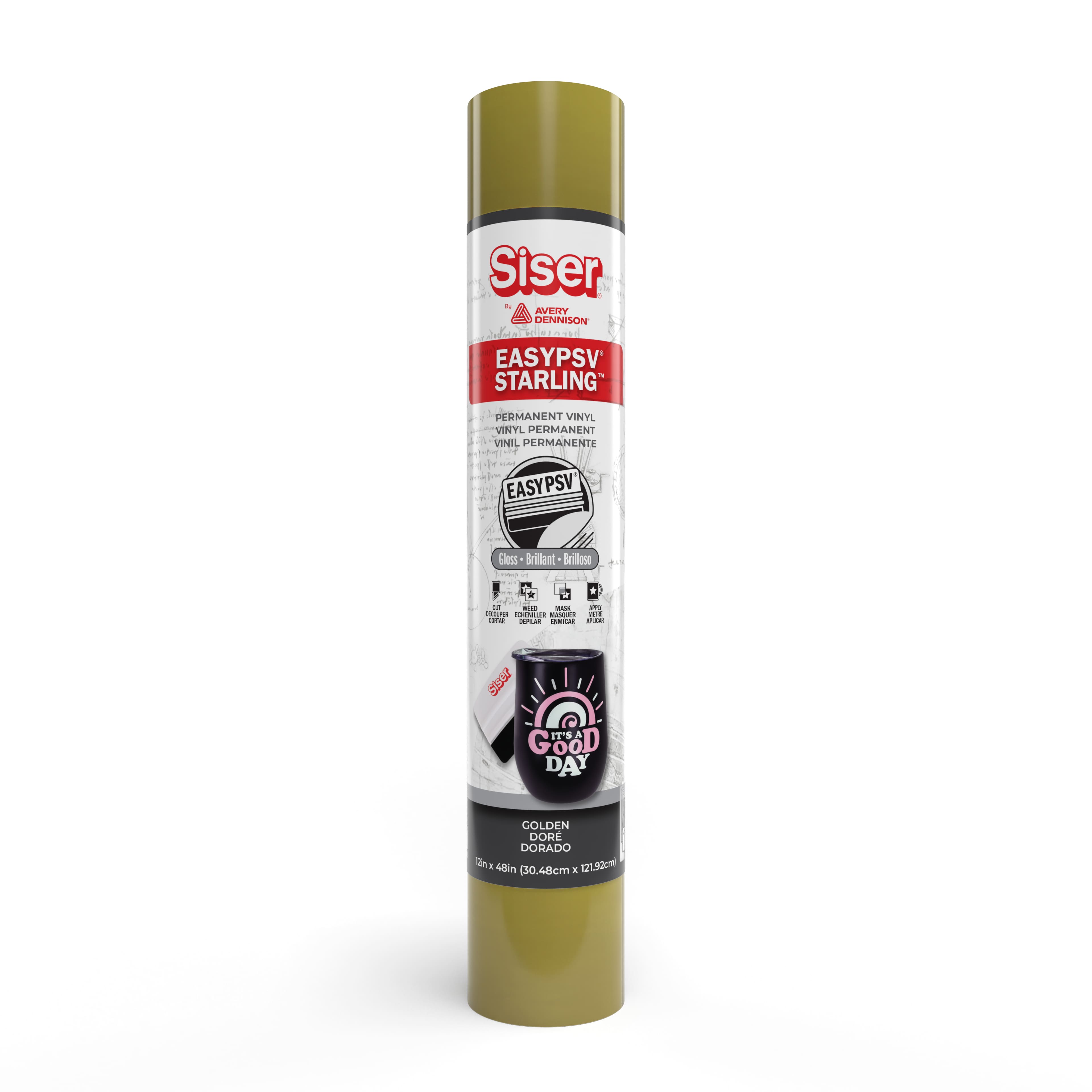 Siser&#xAE; EasyPSV&#xAE; Starling&#x2122; Glossy Permanent Adhesive Vinyl by Avery Dennison