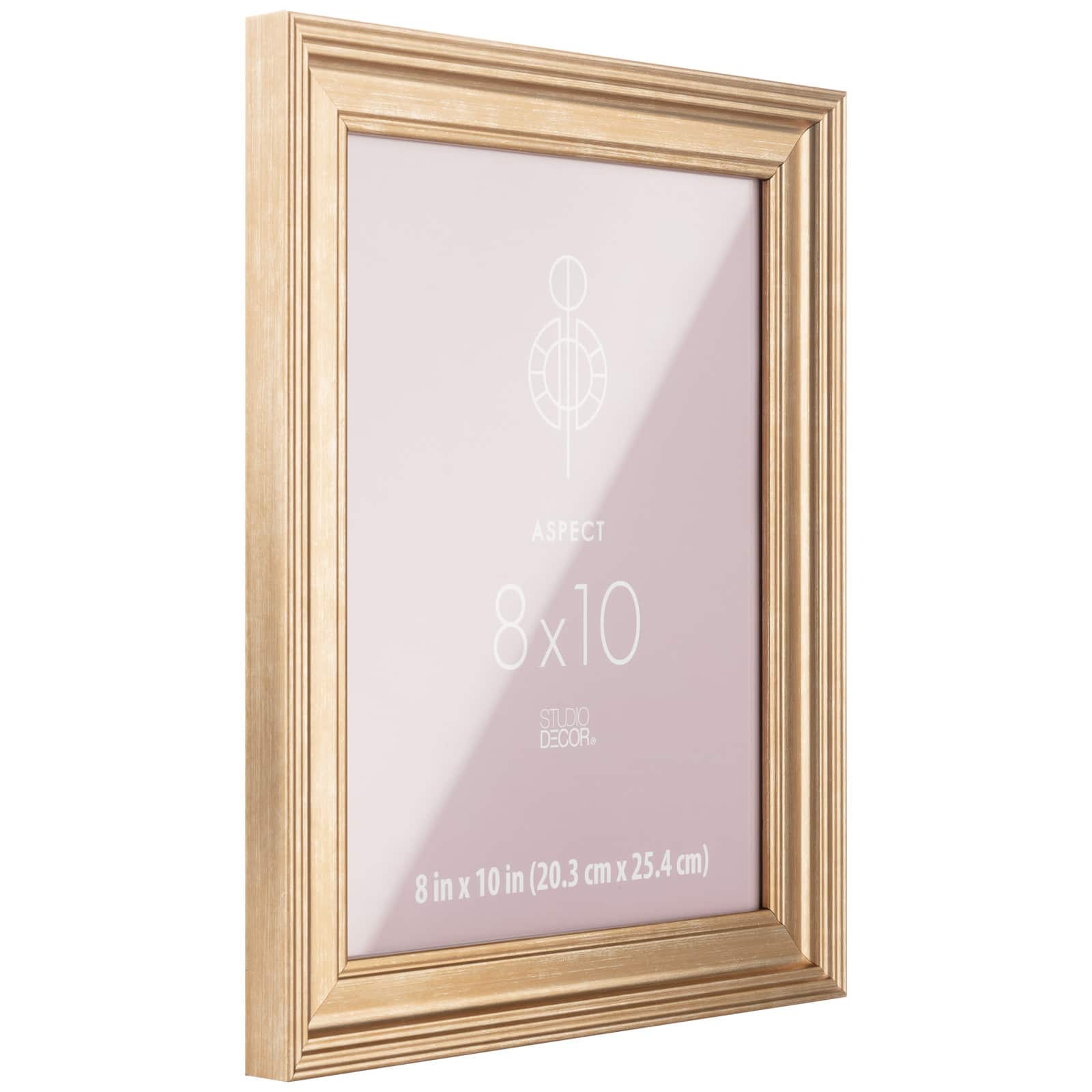 12 Pack: Gold Wide 8&#x22; x 10&#x22; Frame, Aspect by Studio D&#xE9;cor&#xAE;
