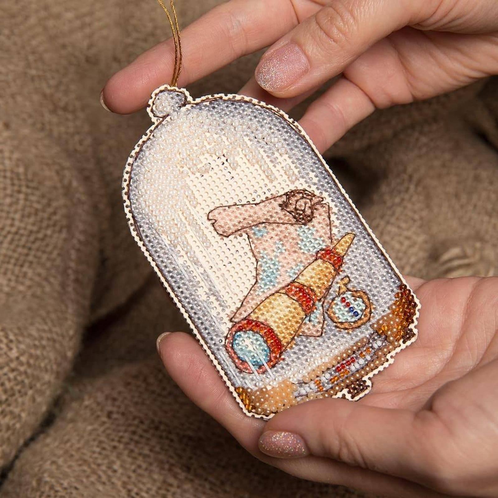 Crystal Art Plastic Canvas Counted Cross Stitch Kit In Search Of Treasures