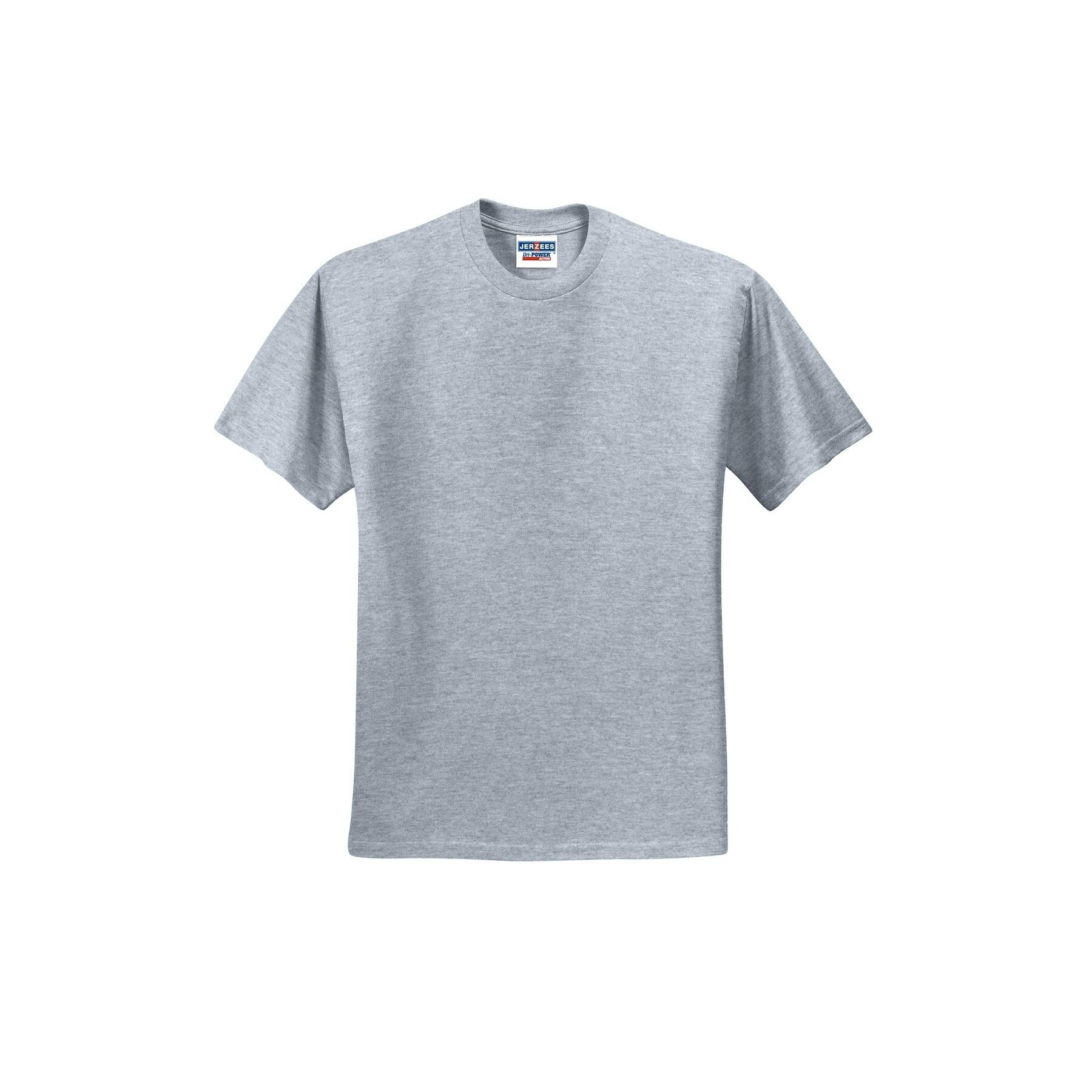 JERZEES® Dri-Power® Heathered 50/50 Cotton/Poly T-Shirt