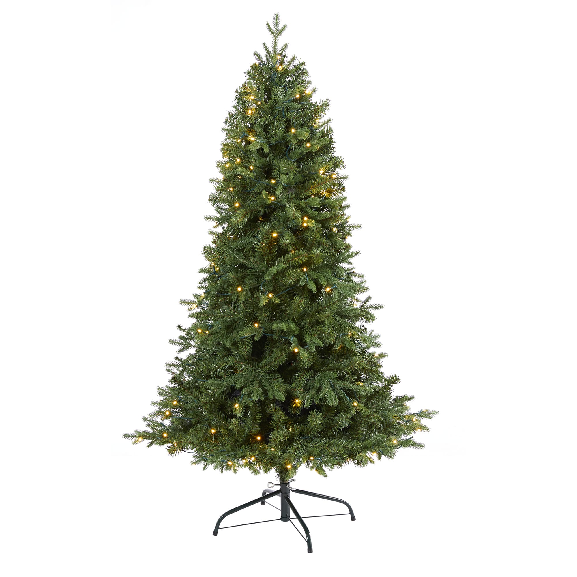 5ft. Pre-Lit Vermont Fir Artificial Christmas Tree with Clear LED Lights