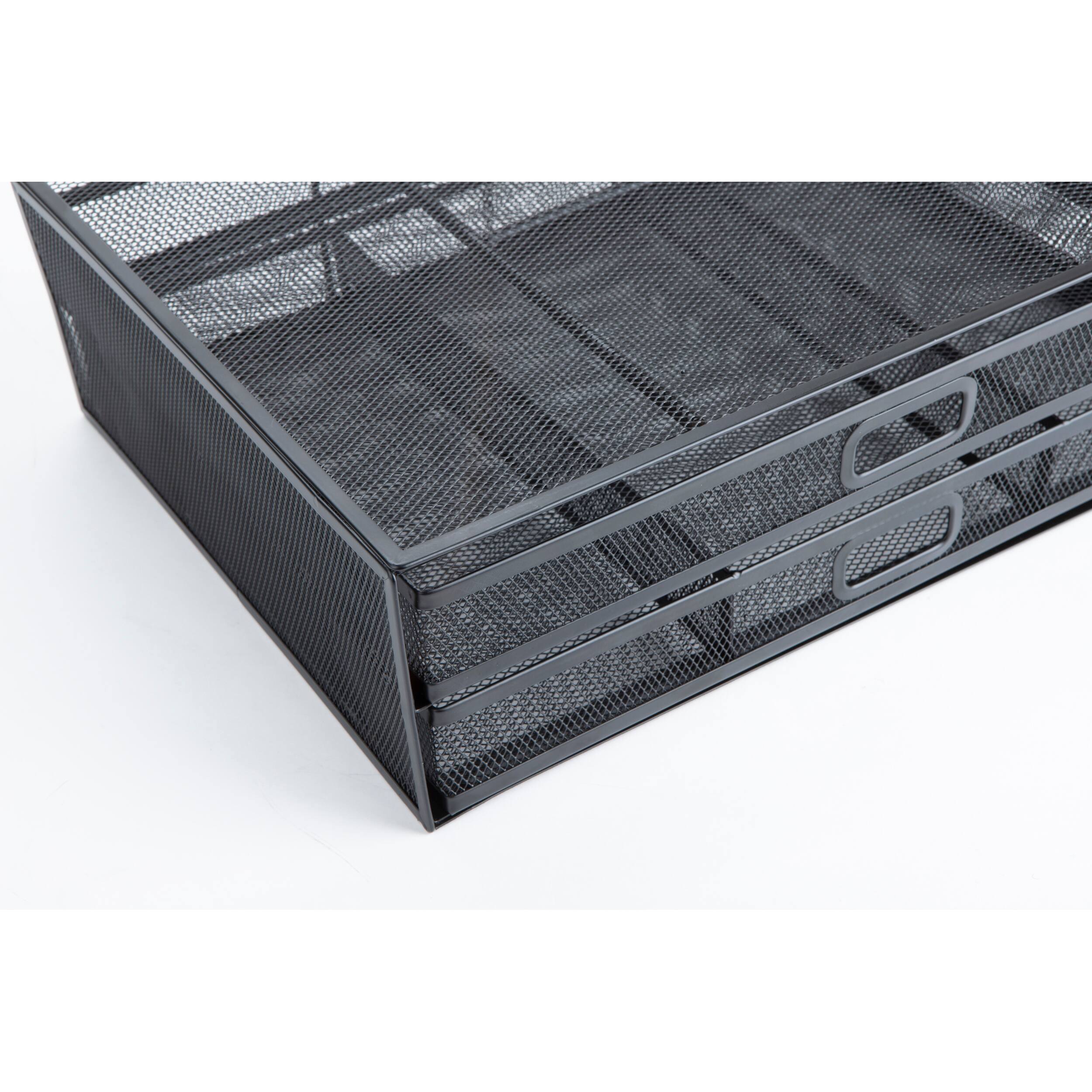 Mind Reader Monitor Stand with Drawer Storage