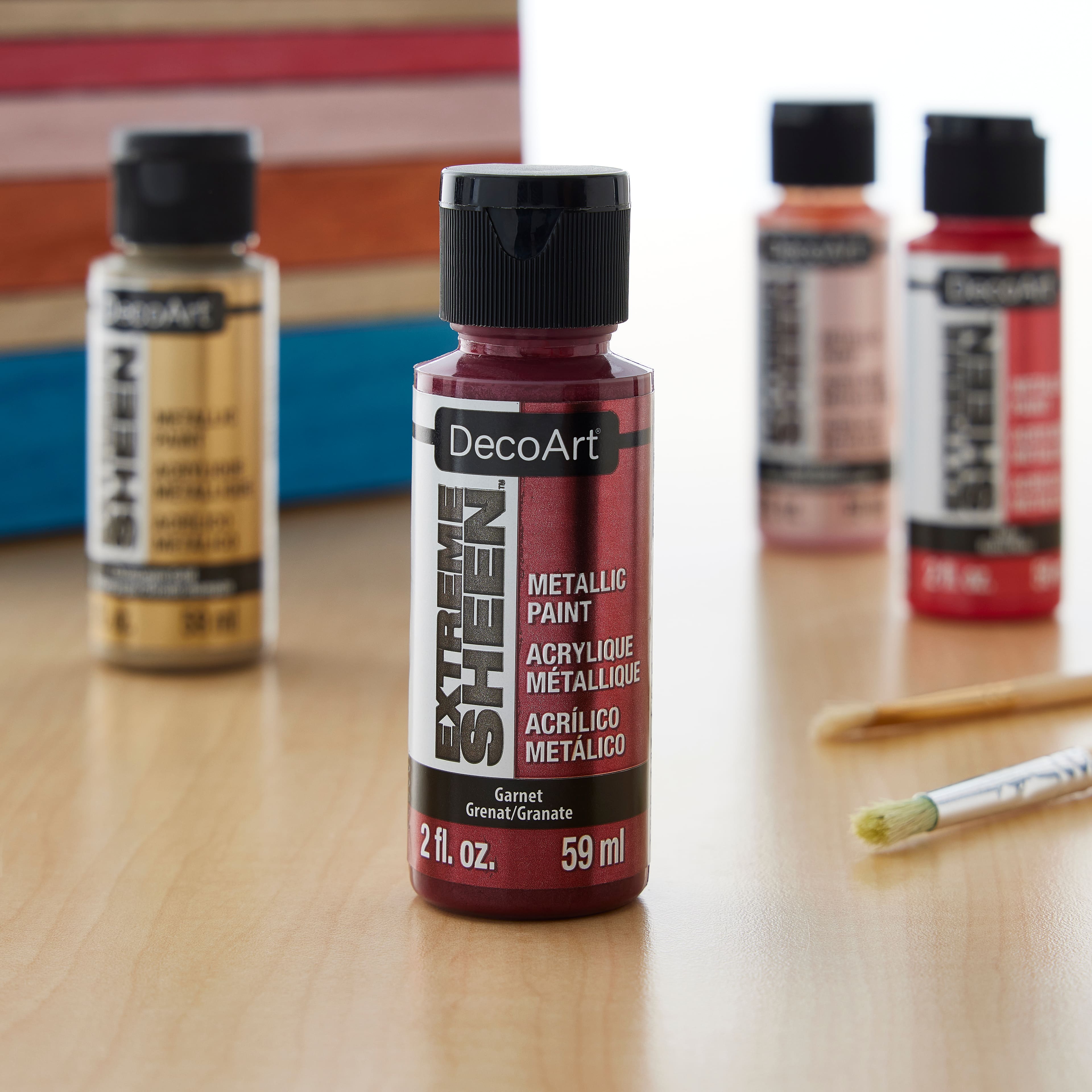 Peinture acrylique métallique Extreme Sheen de DecoArt