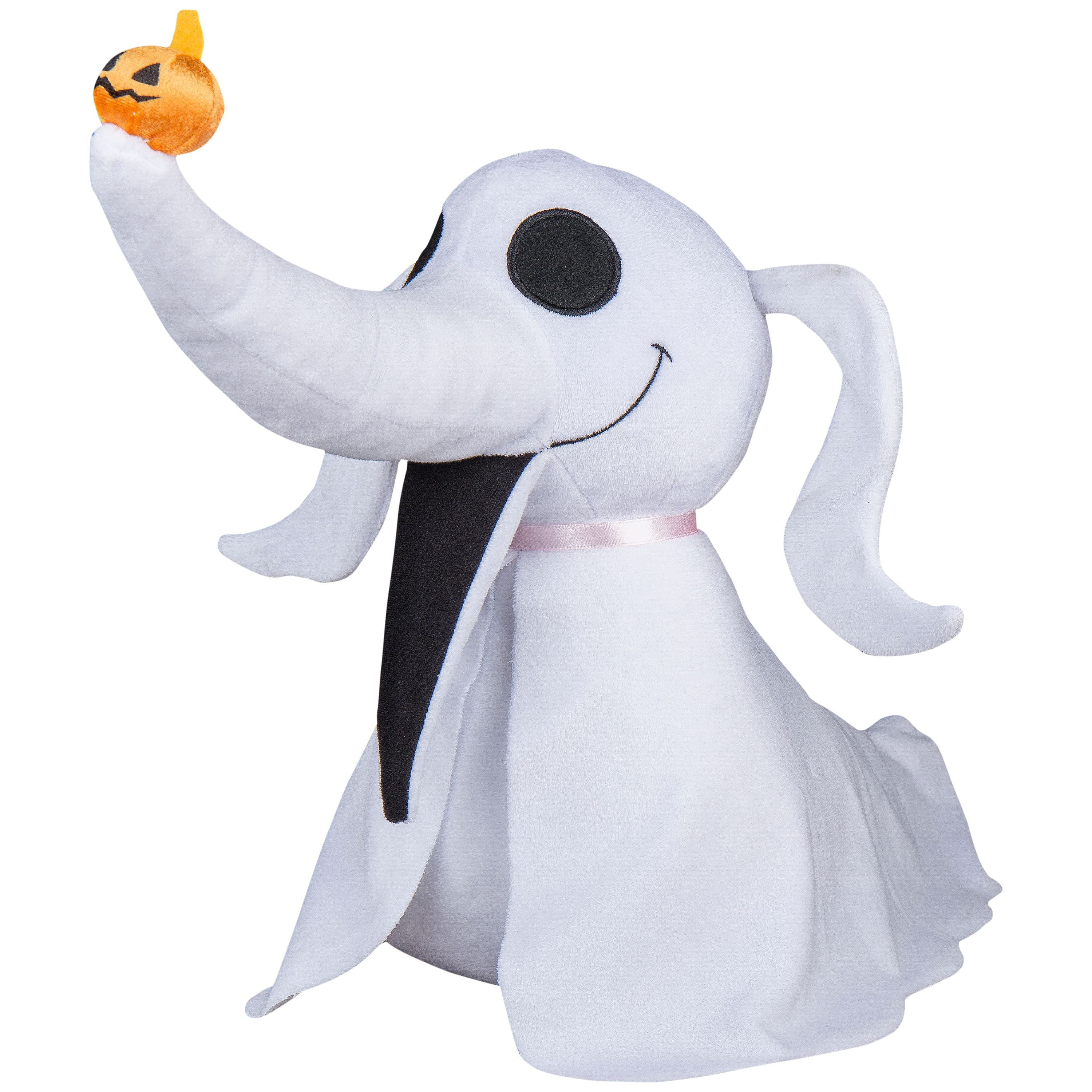 23.5" Zero Halloween Greeter with Jack-o'-Lantern Nose