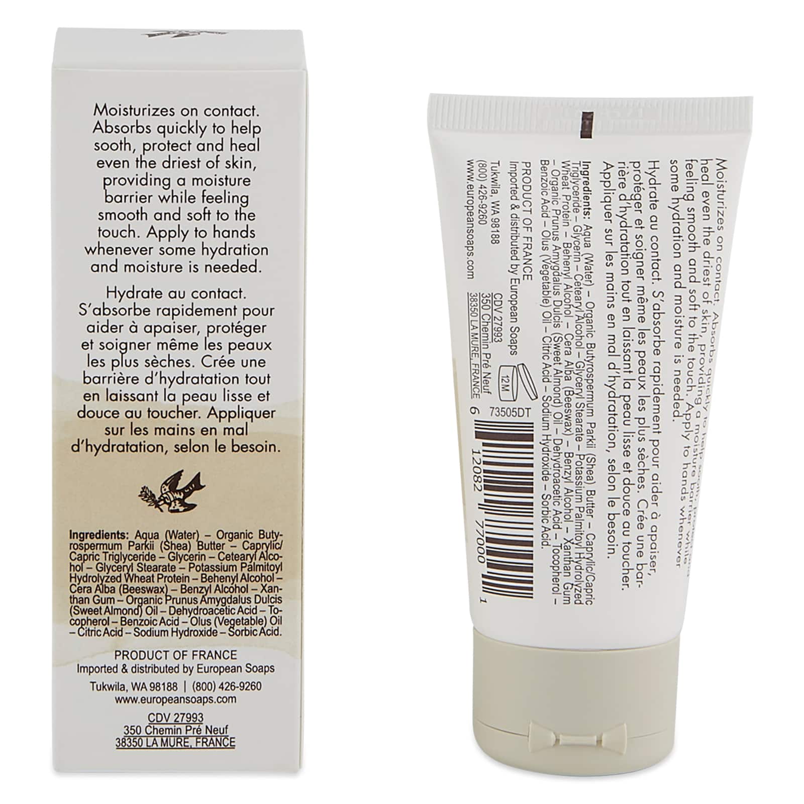 de la Terre - Unscented Face Cream 50ml – European Soaps