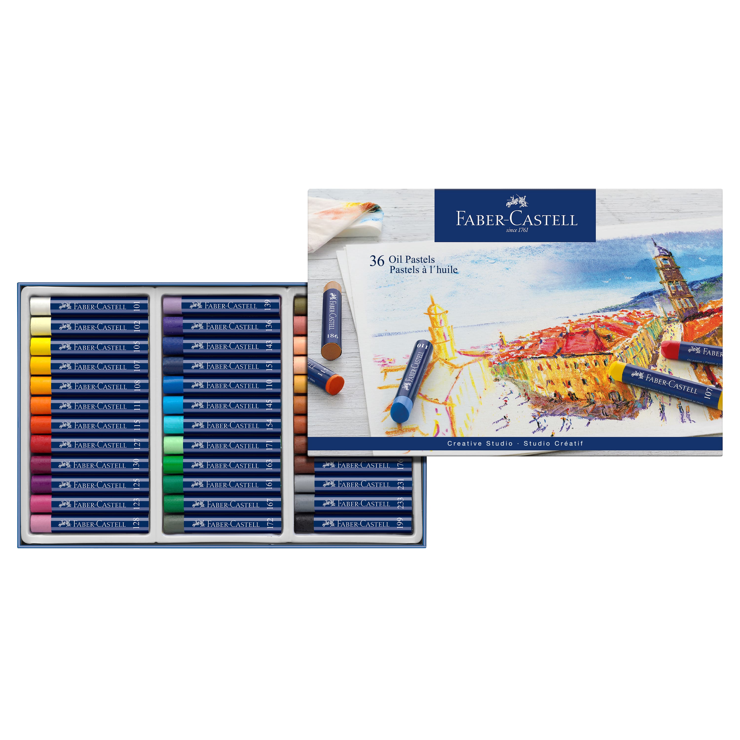Faber-Castell® 36 Colour Oil Pastel Set