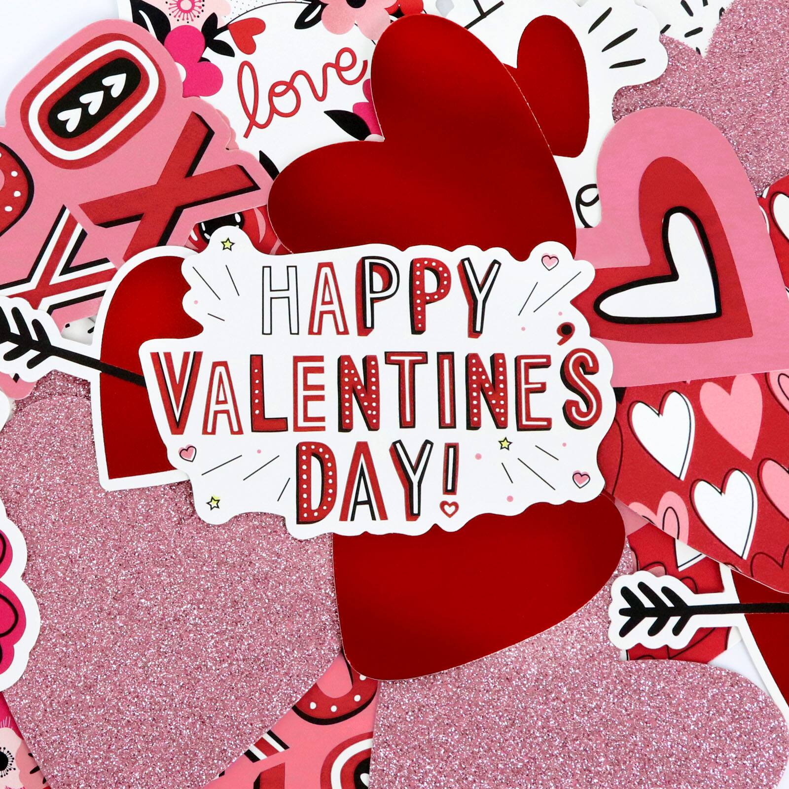 Valentine's Day Floral Die Cut Stickers by Recollections™