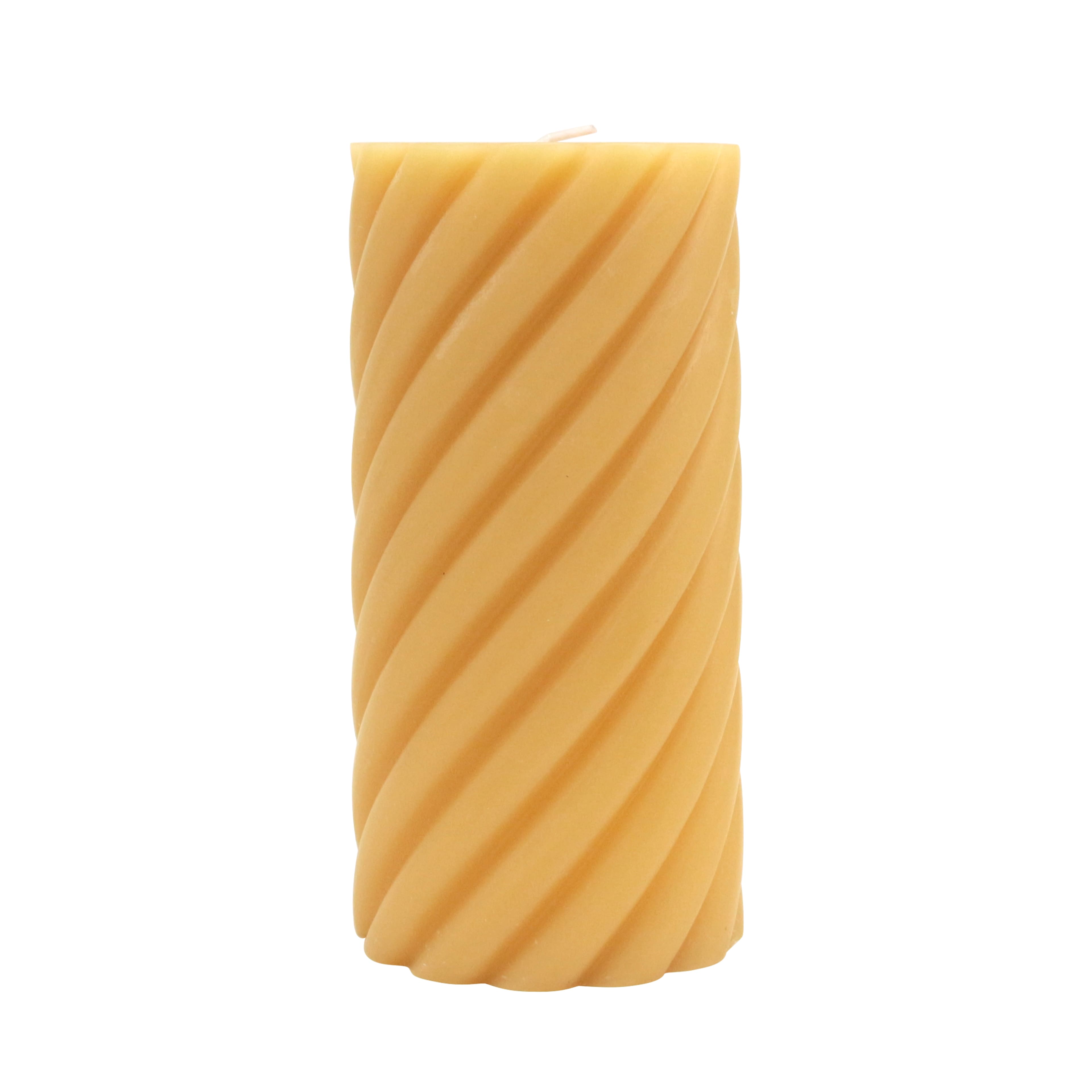 Lightly Fragranced Twist Pillar Candle by Ashland&#xAE;