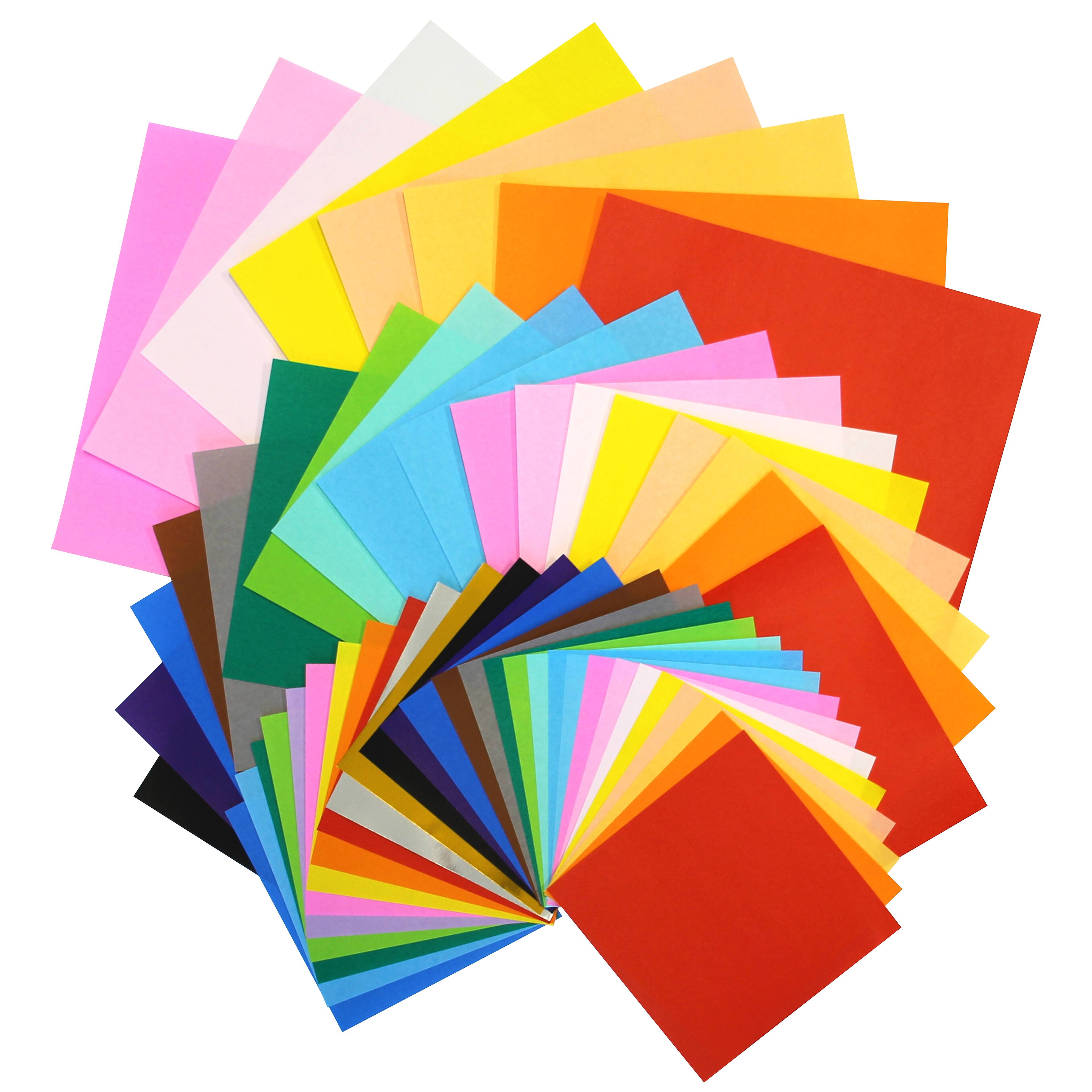 Yasutomo&#xAE; Assorted Solids Origami Paper, 55 Sheets