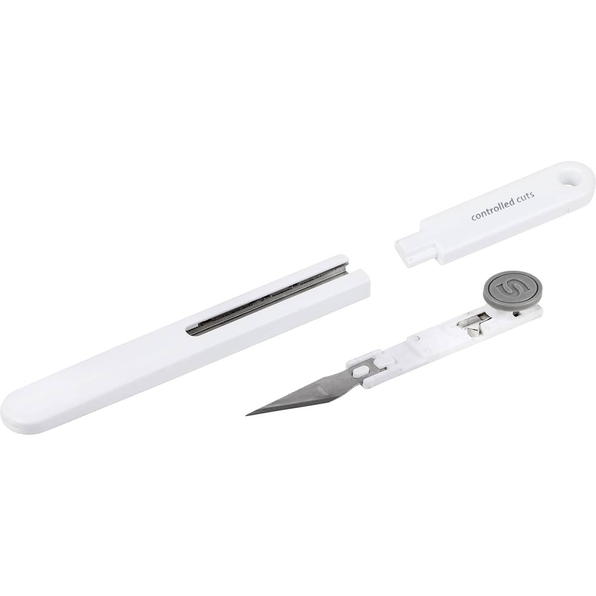 SINGER&#xAE; 3-in-1 Retractable Craft Knife with Blade Storage