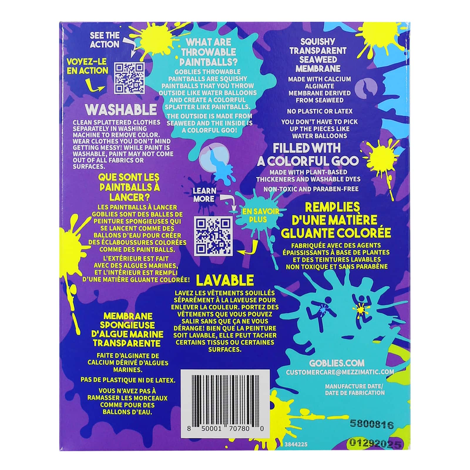 Goblies&#xAE; Throwable Paintballs
