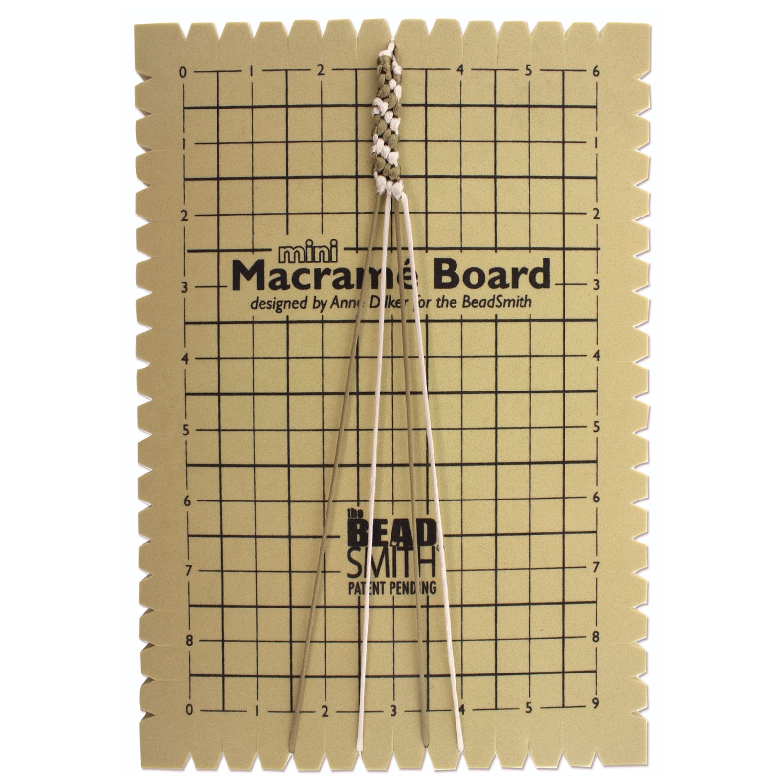 The Beadsmith&#xAE; Mini Macram&#xE9; Board