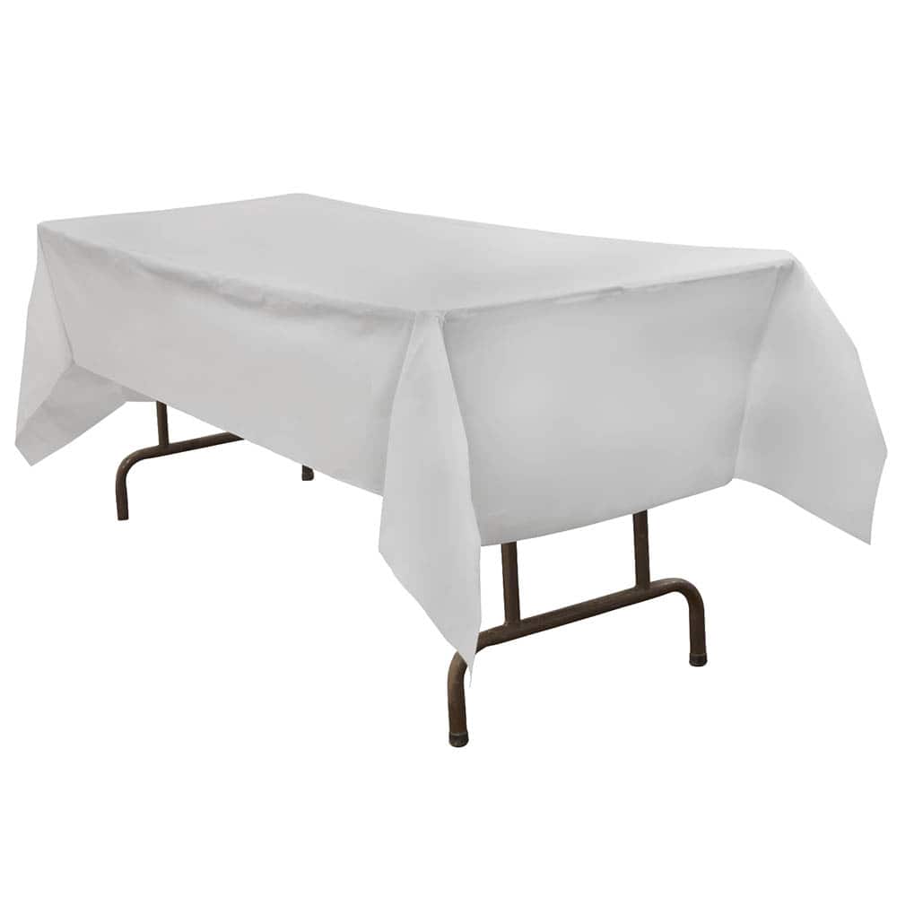 JAM Paper 108" Rectangular Plastic Table Cover