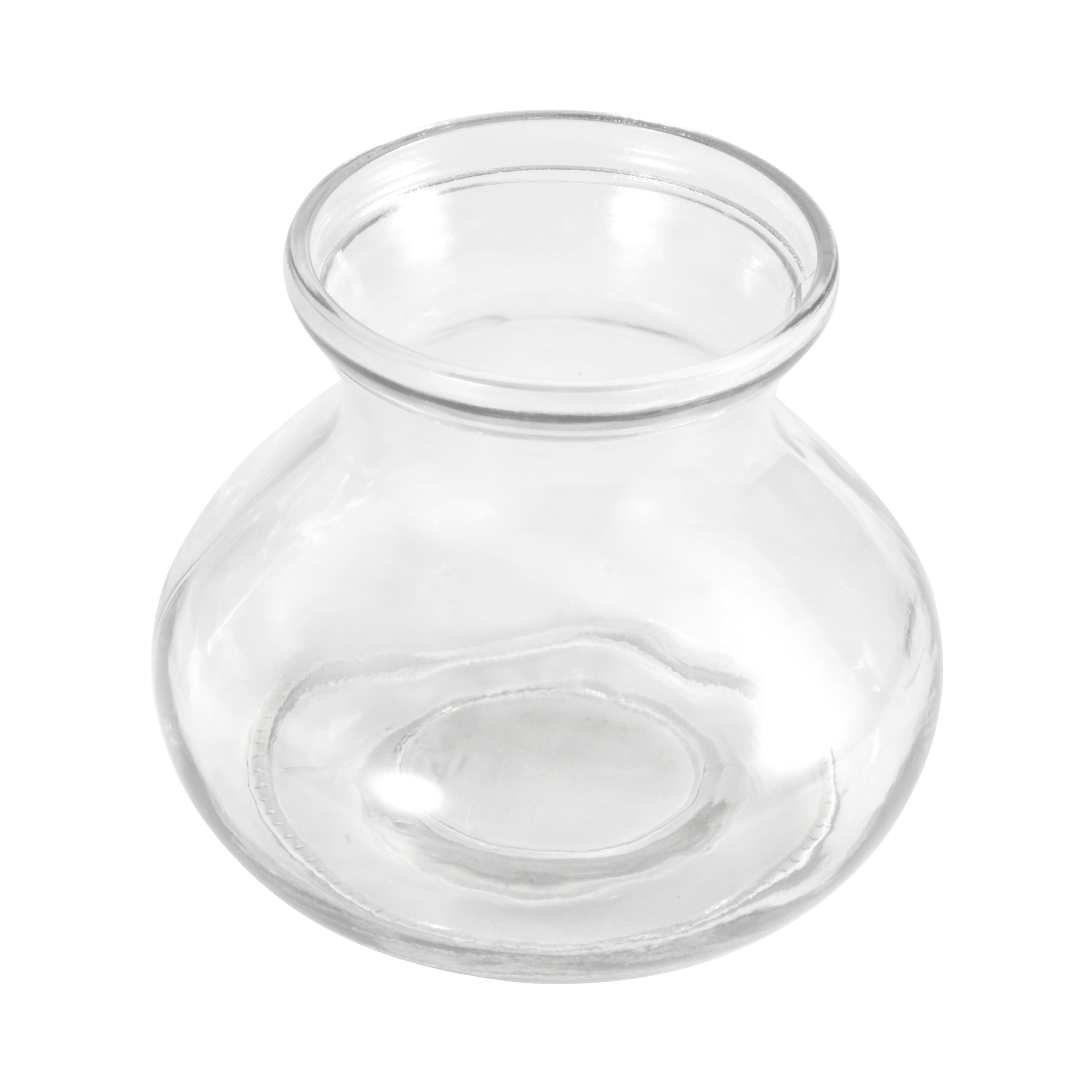 6" Clear Rustic Glass Vase by Ashland®