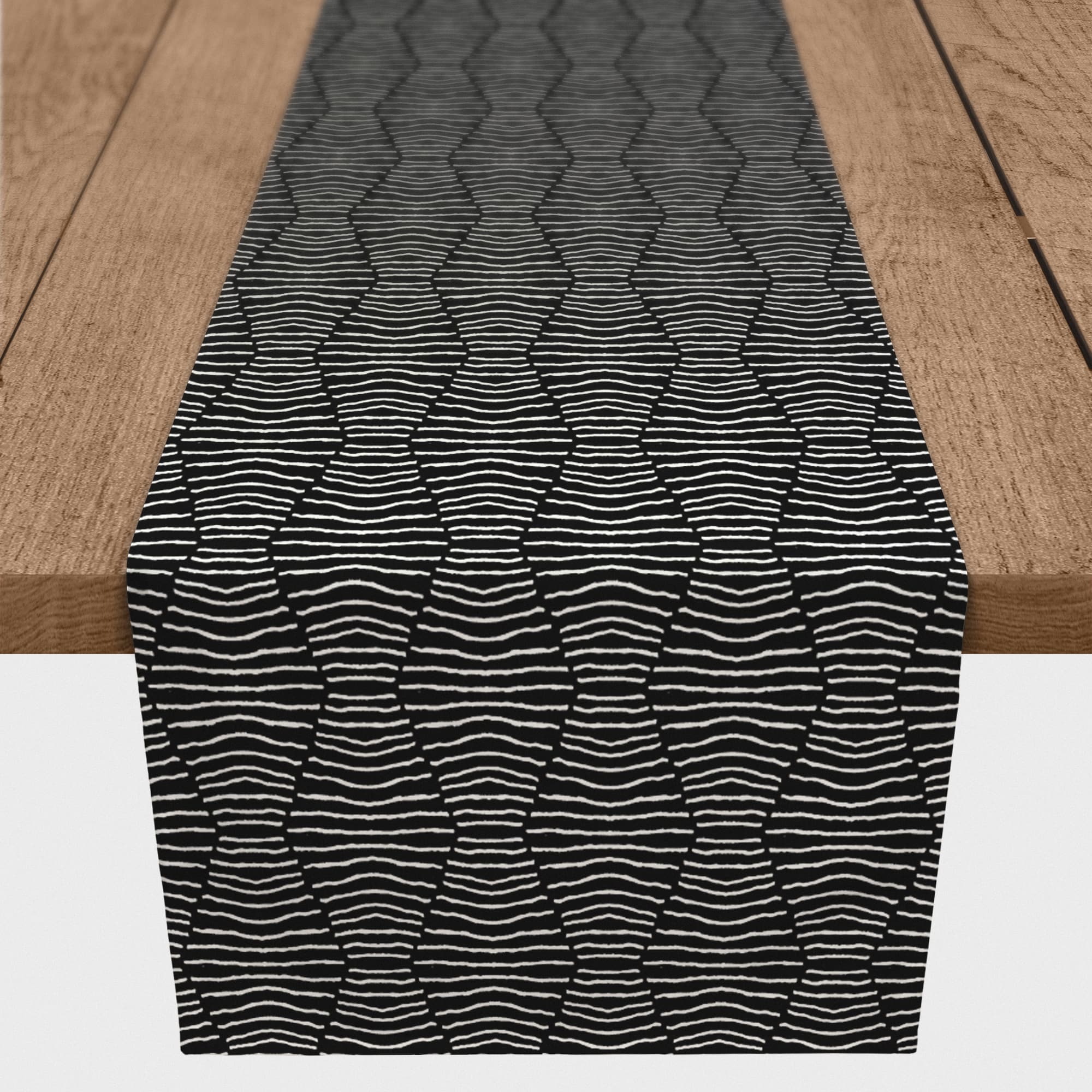 Hex Stripe Indoor/Outdoor Table Runner