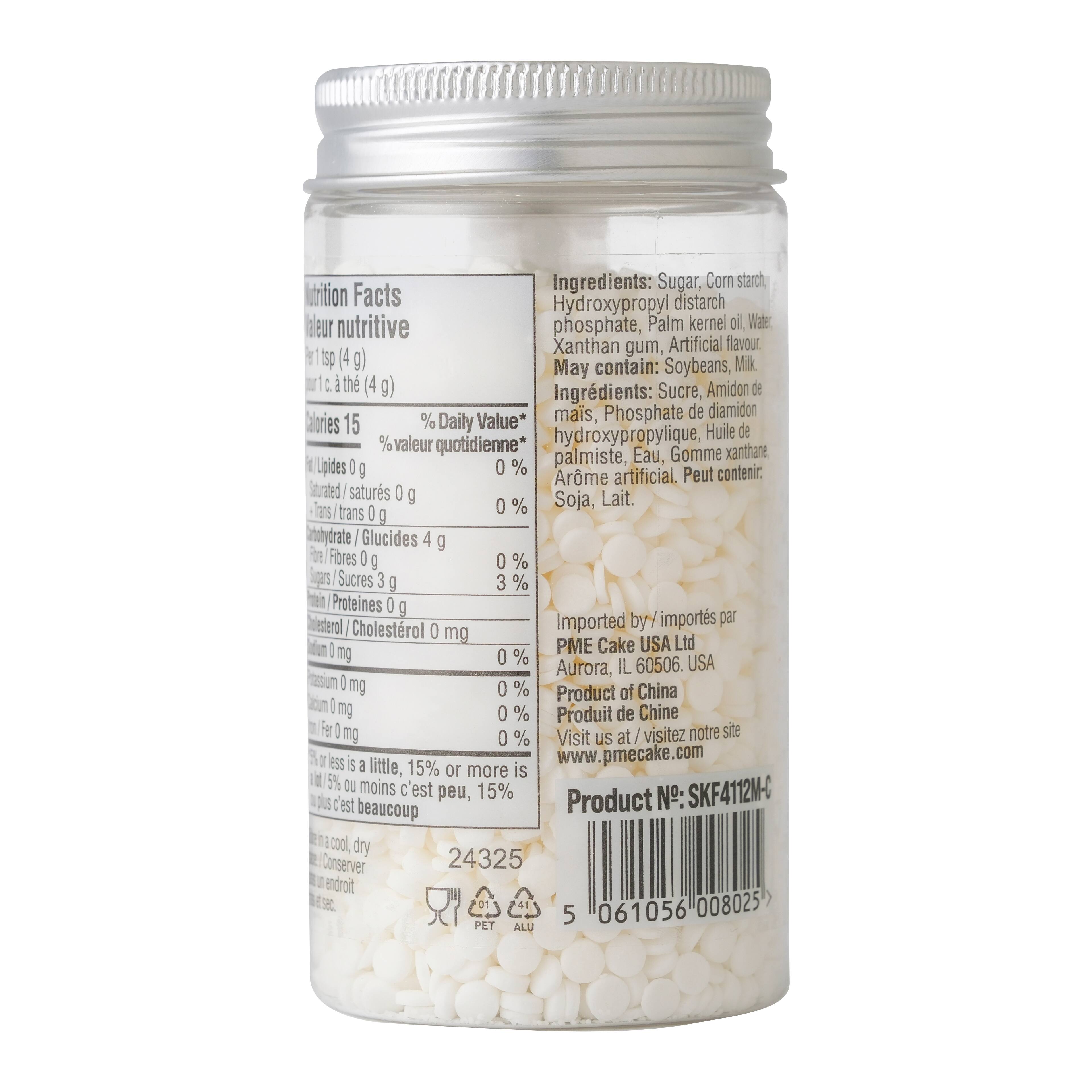 PME Cake Sweet Street&#xAE; 3.5oz. Flat Round Confetti Sprinkles