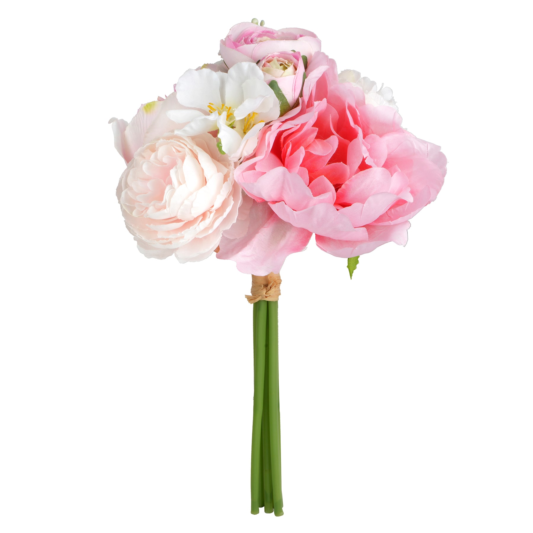 11&#x22; Pink Peony &#x26; Rose Mix Bouquet by Ashland&#xAE;