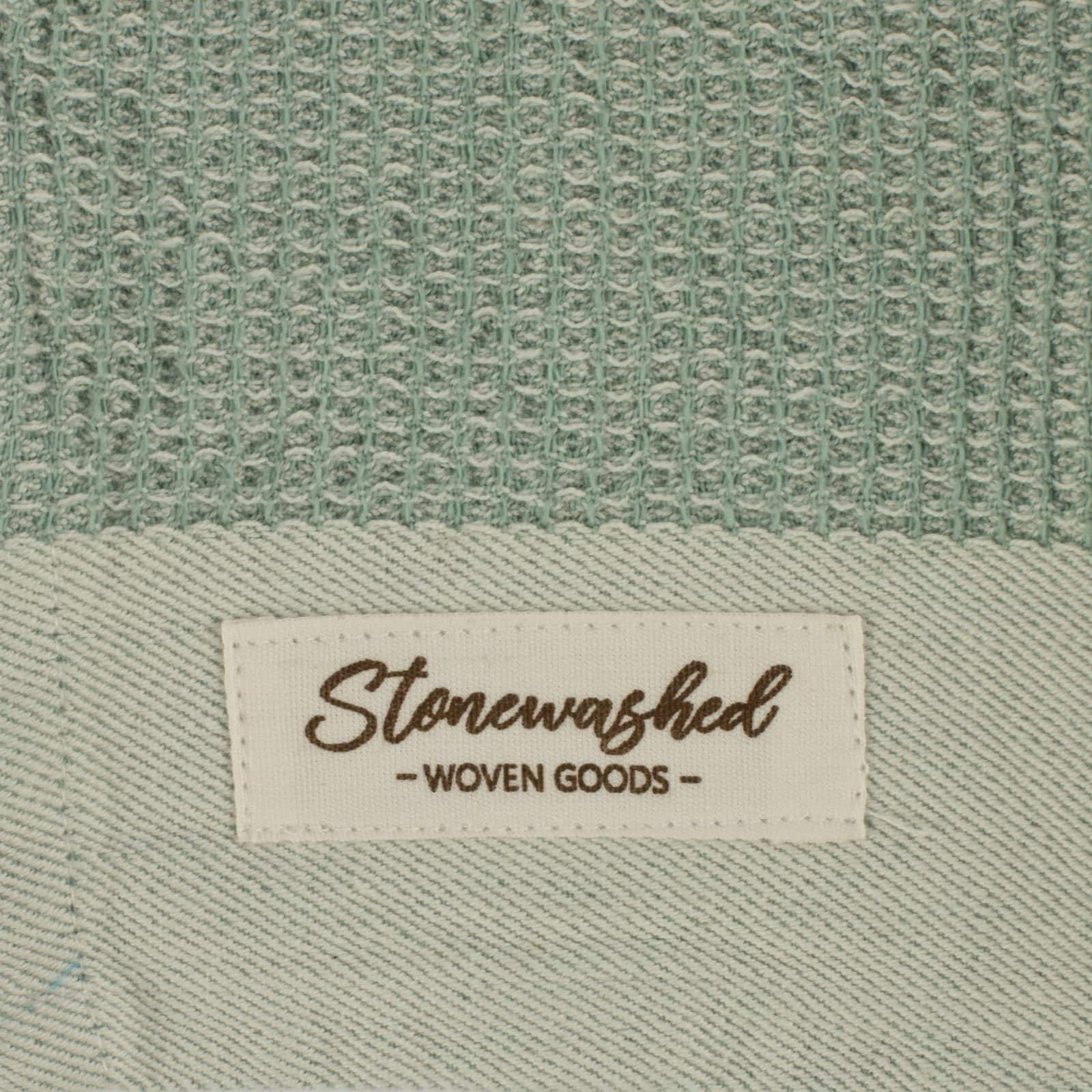 DII® Jadeite Washed Waffle Woven Dishtowels, 2ct.