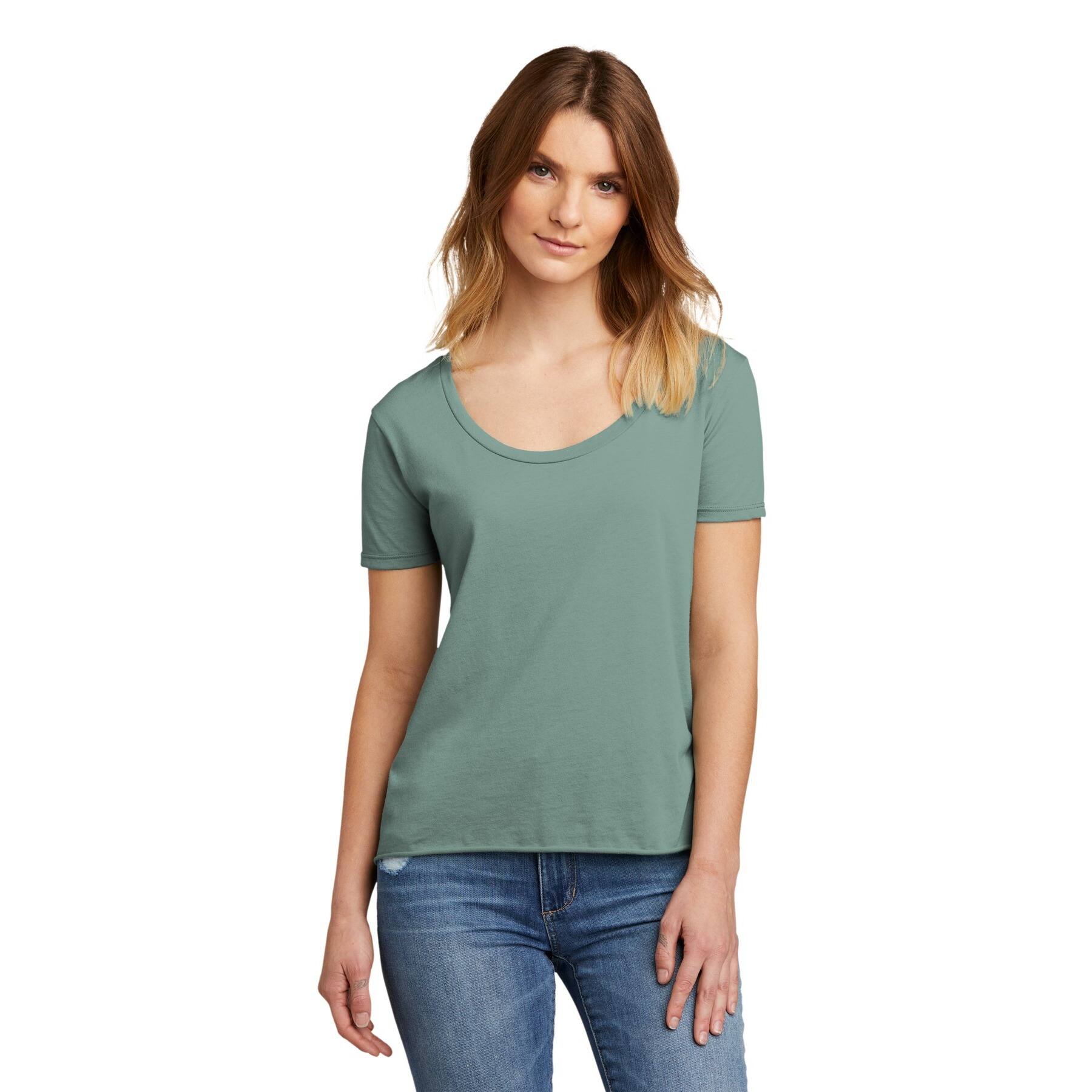 Next Level Women&#x27;s Festival Scoop Neck T-Shirt