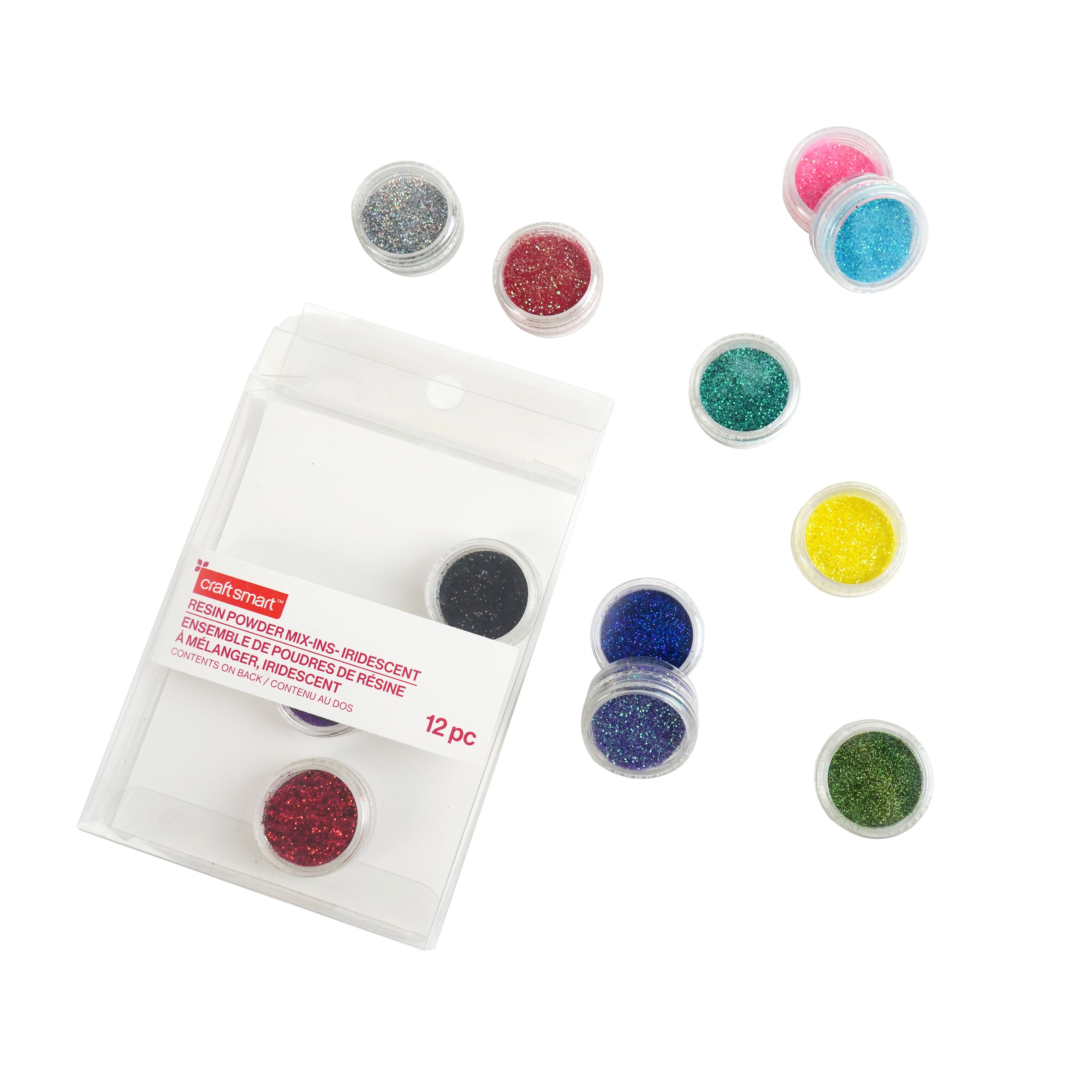 Iridescent Resin Powder Mix-Ins, 12ct. by Craft Smart&#x2122;