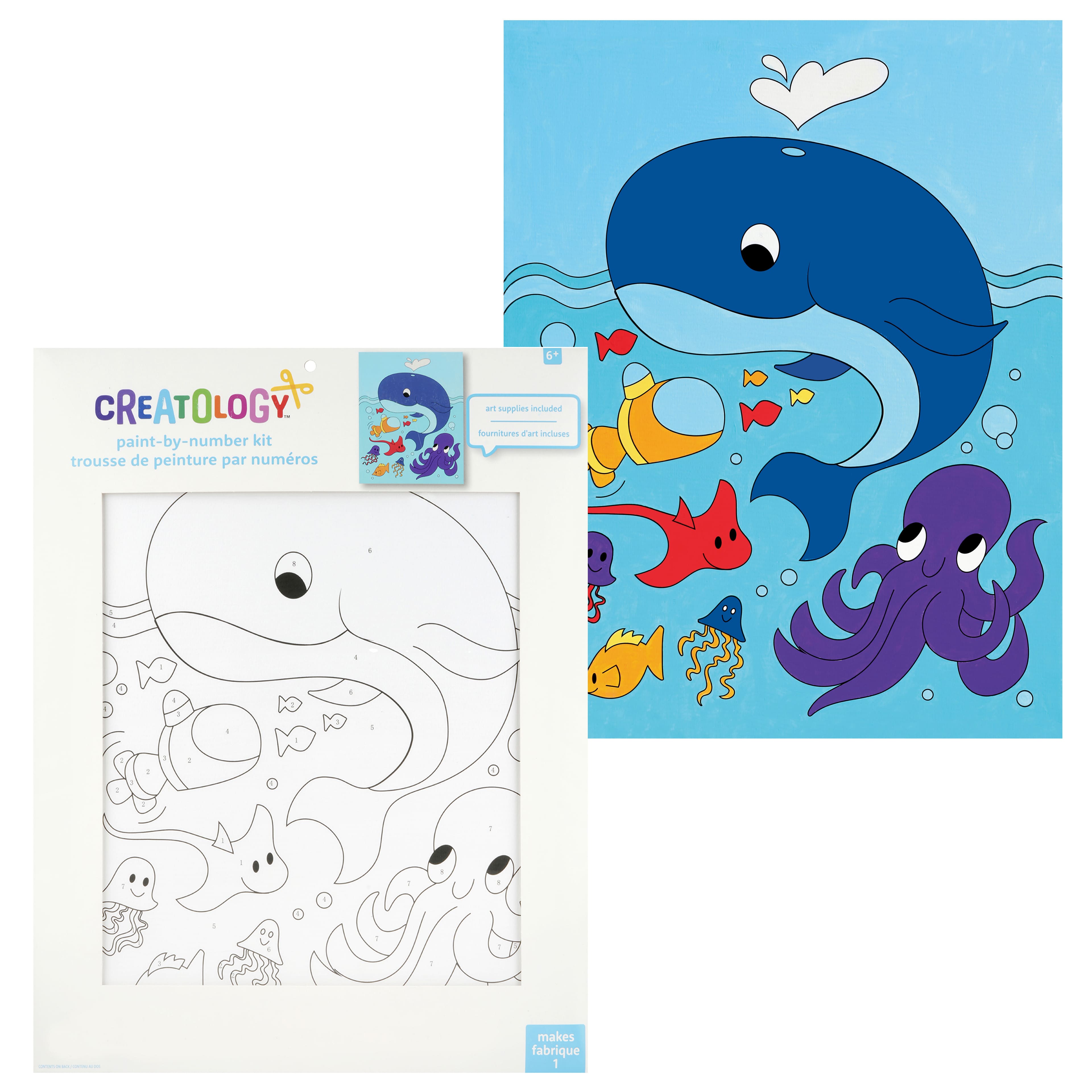 Sea Life Paint by Number Kit by Creatology&#x2122;