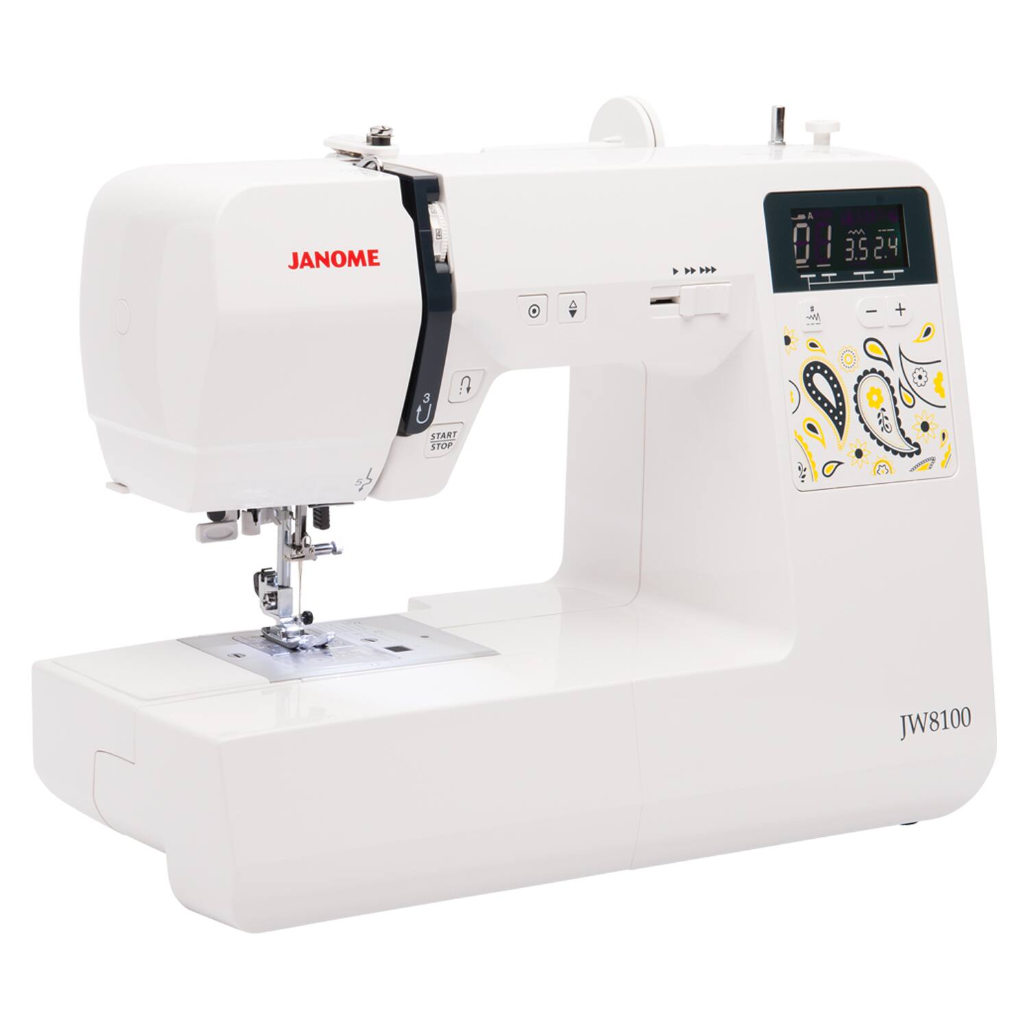 Janome JW8100 Computerized Sewing Machine with 100 Stitches