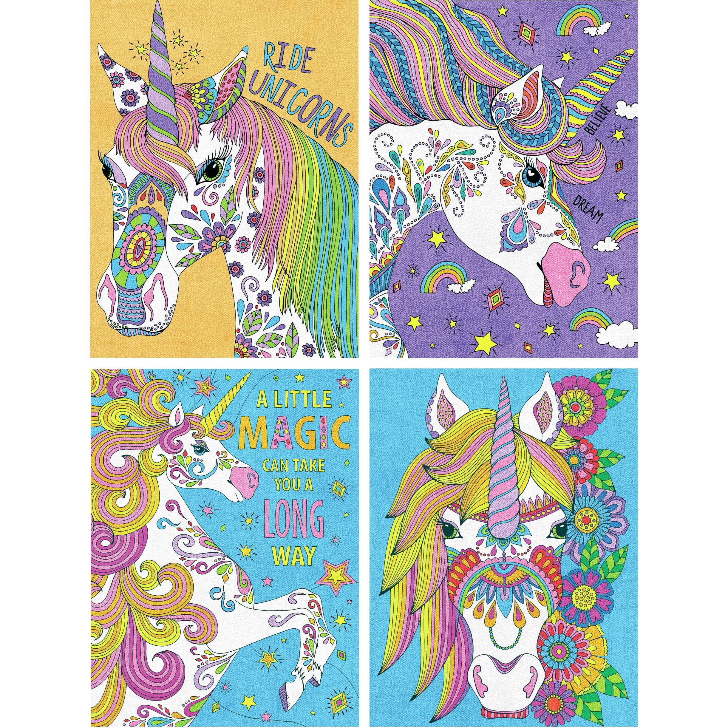 Dimensions&#xAE; Pencilworks&#x2122; Unicorn Magic Color By Number Kit