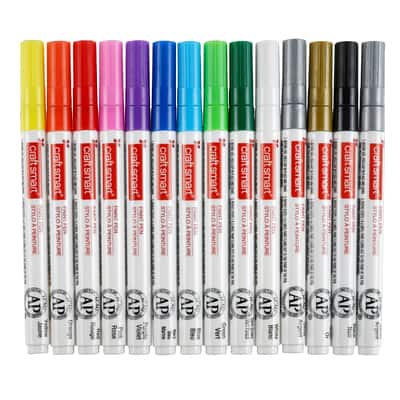 Fine Line Tip Paint Pen Set By Craft Smart® image