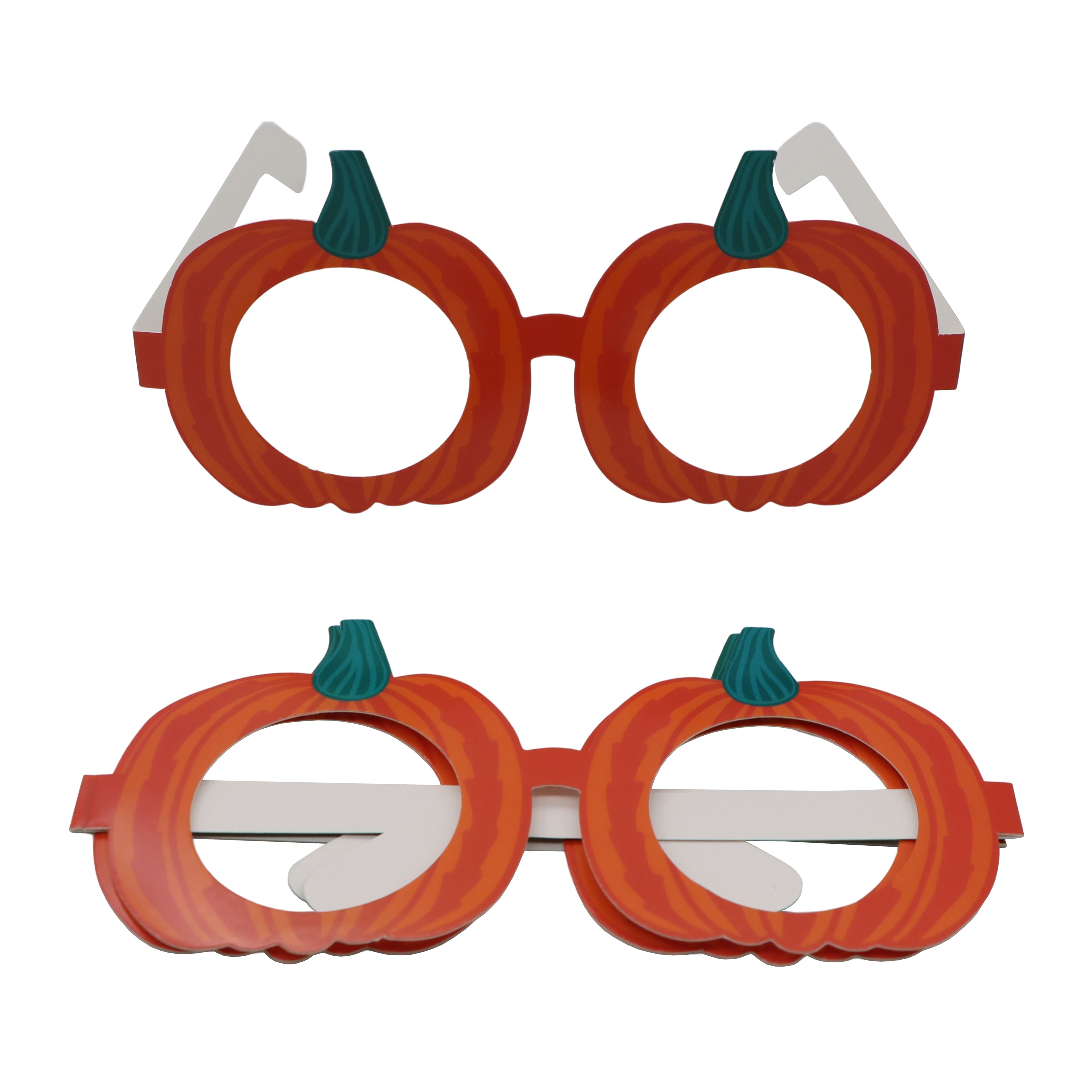 Paper Pumpkin Glasses, 3ct. by Celebrate It&#x2122;