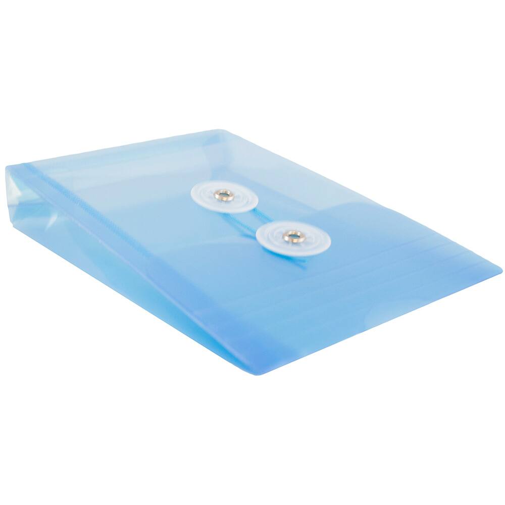 JAM Paper 4.25&#x22; x 6.25&#x22; Plastic Button &#x26; String Tie Closure Envelopes, 12ct.