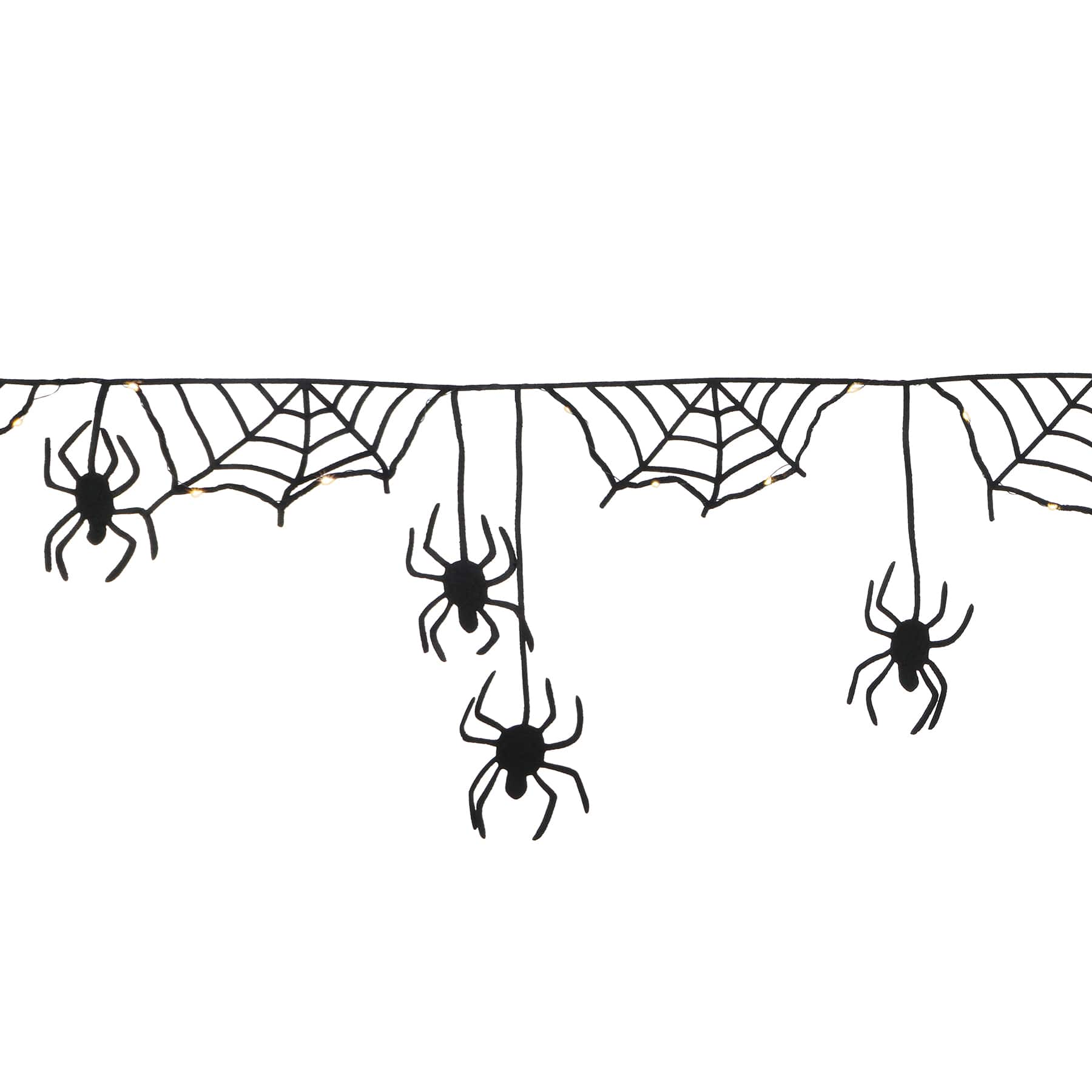 30ct. Warm White LED Spider Web Garland by Ashland&#xAE;