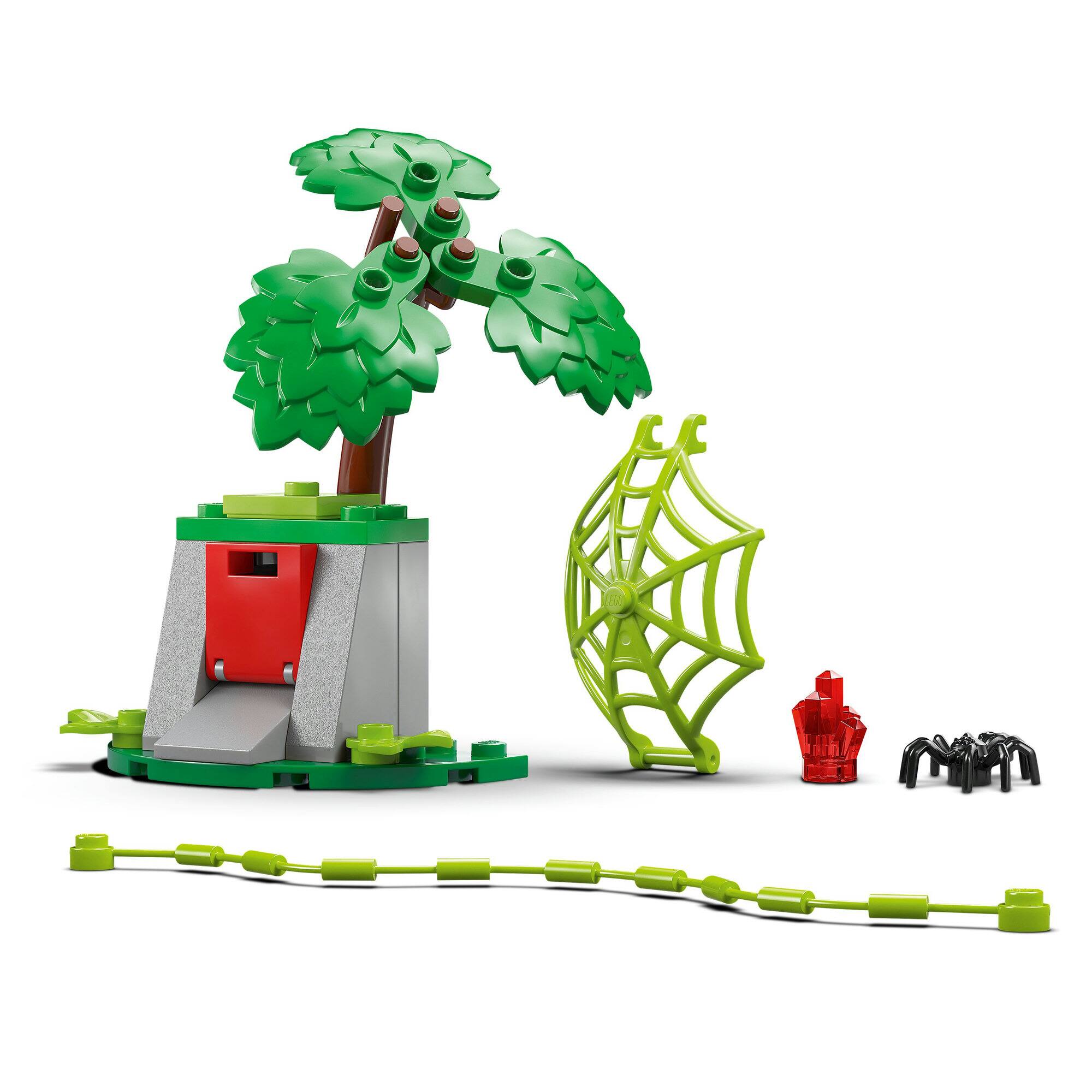 LEGO® Marvel Spidey And His Amazing Friends Spin and Electro Dinosaur Vehicle Chase 11198